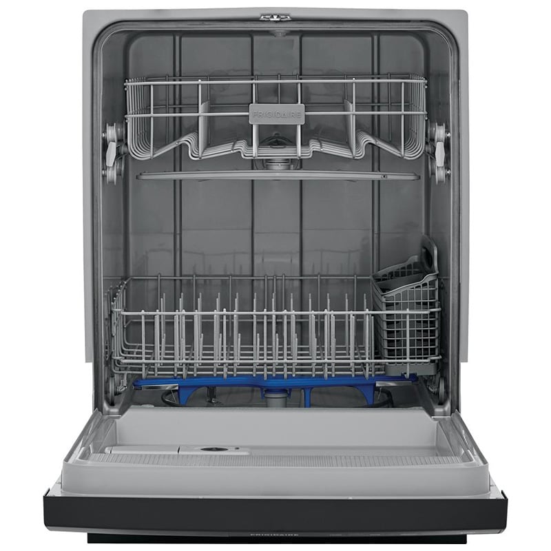 Frigidaire 24 in. Front Control Dishwasher with 55 dBa Sound Level & Pocket - Stainless Steel, Stainless Steel, hires