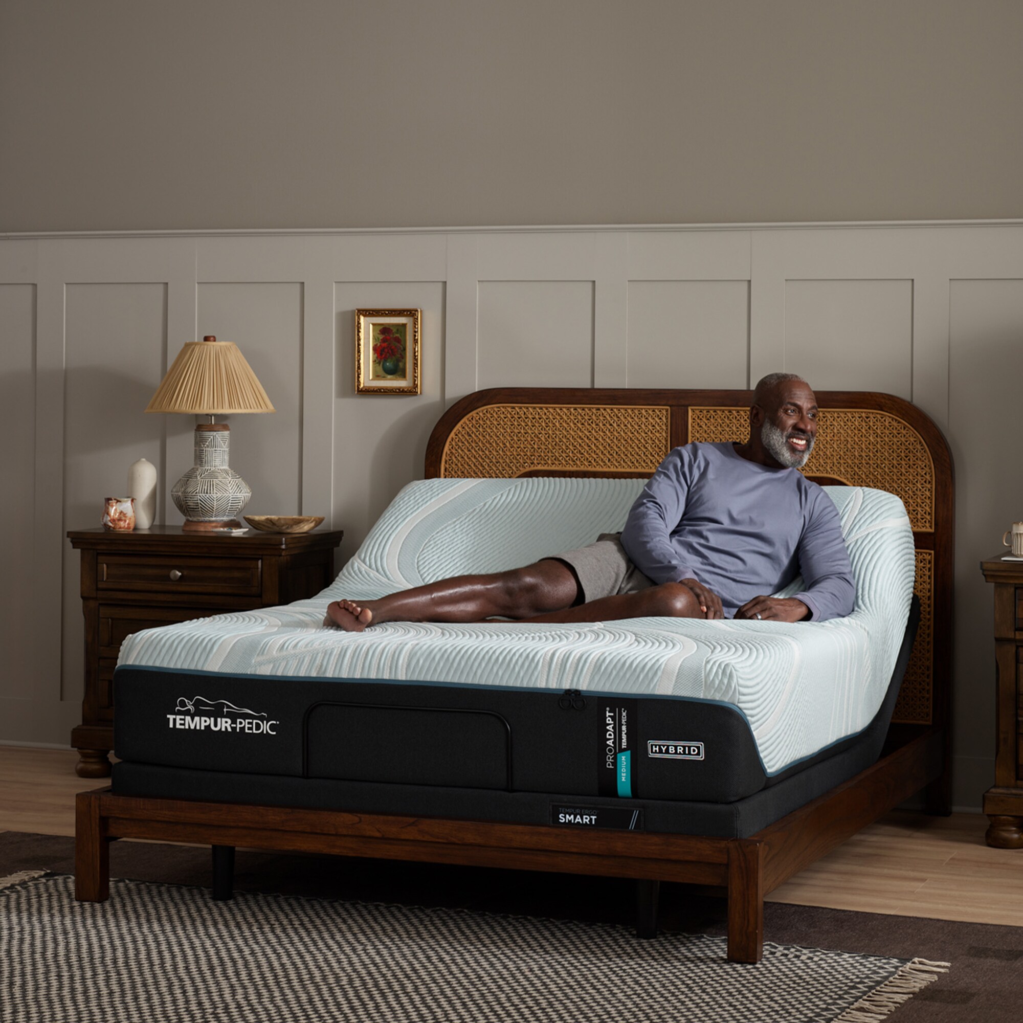 Tempur-Pedic ProAdapt 2.0 Medium Hybrid Split California King Size Mattress, , hires