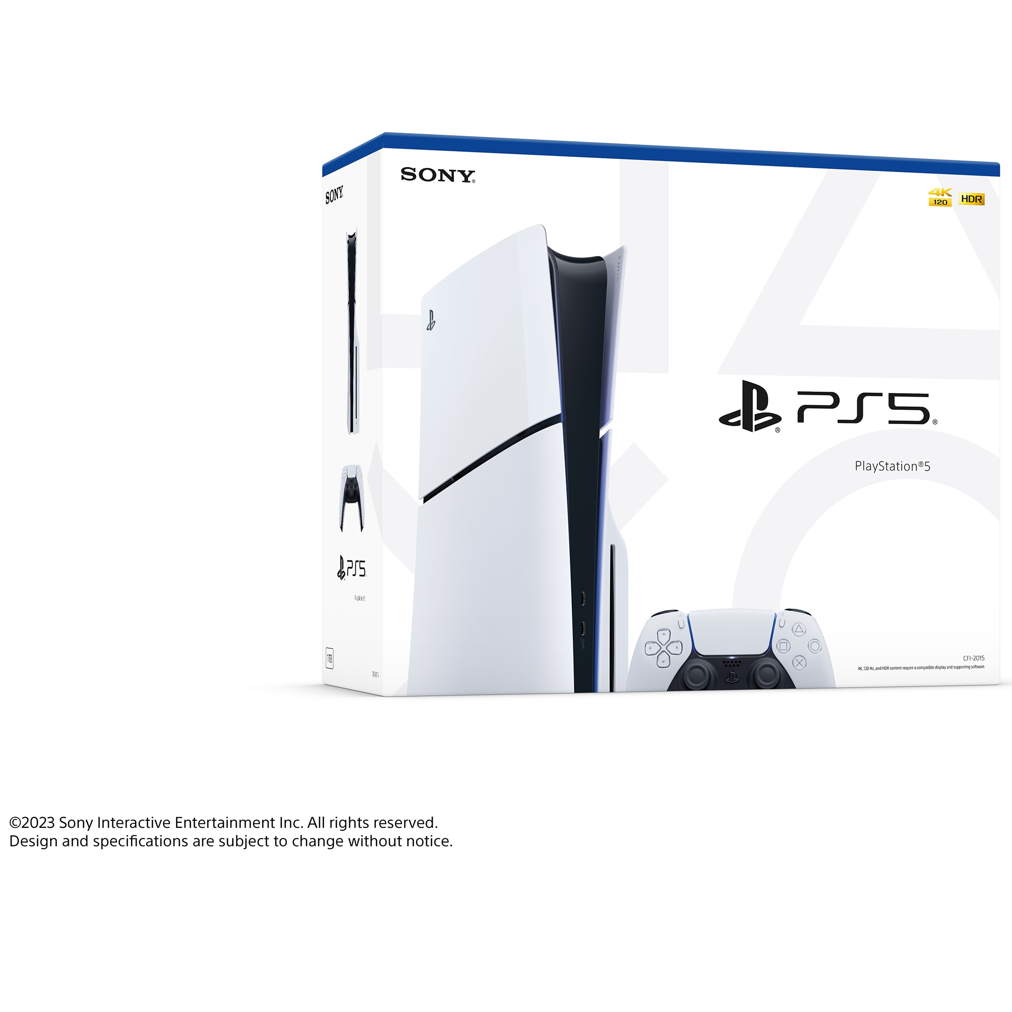 Sony - PlayStation 5 Slim Console (PS5) - White, , hires