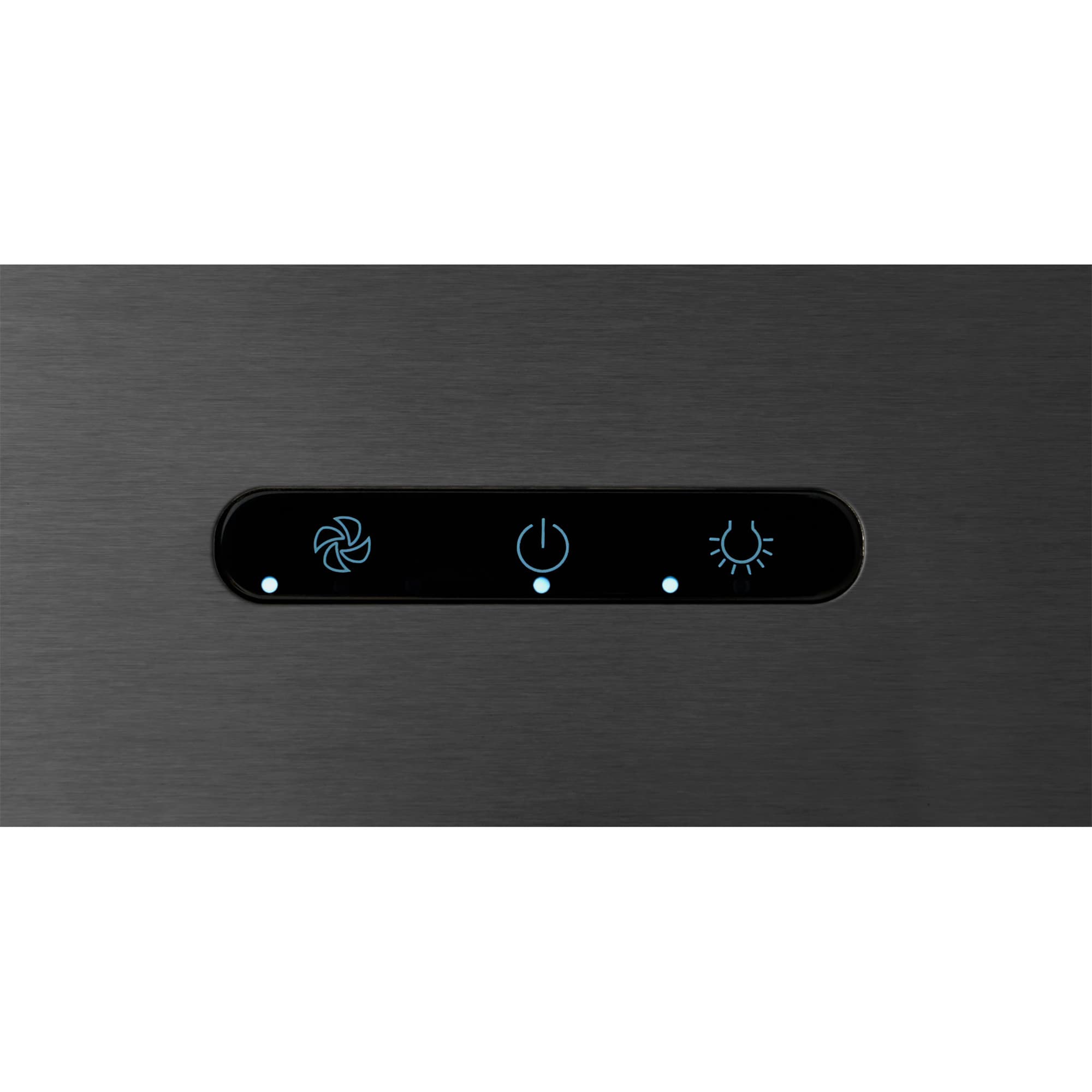 Broan Elite EW43 Series 30 in. Convertible Chimney Style Range Hood with 460 CFM, 3 Fan Speeds & 1 LED Light - Black Stainless, , hires