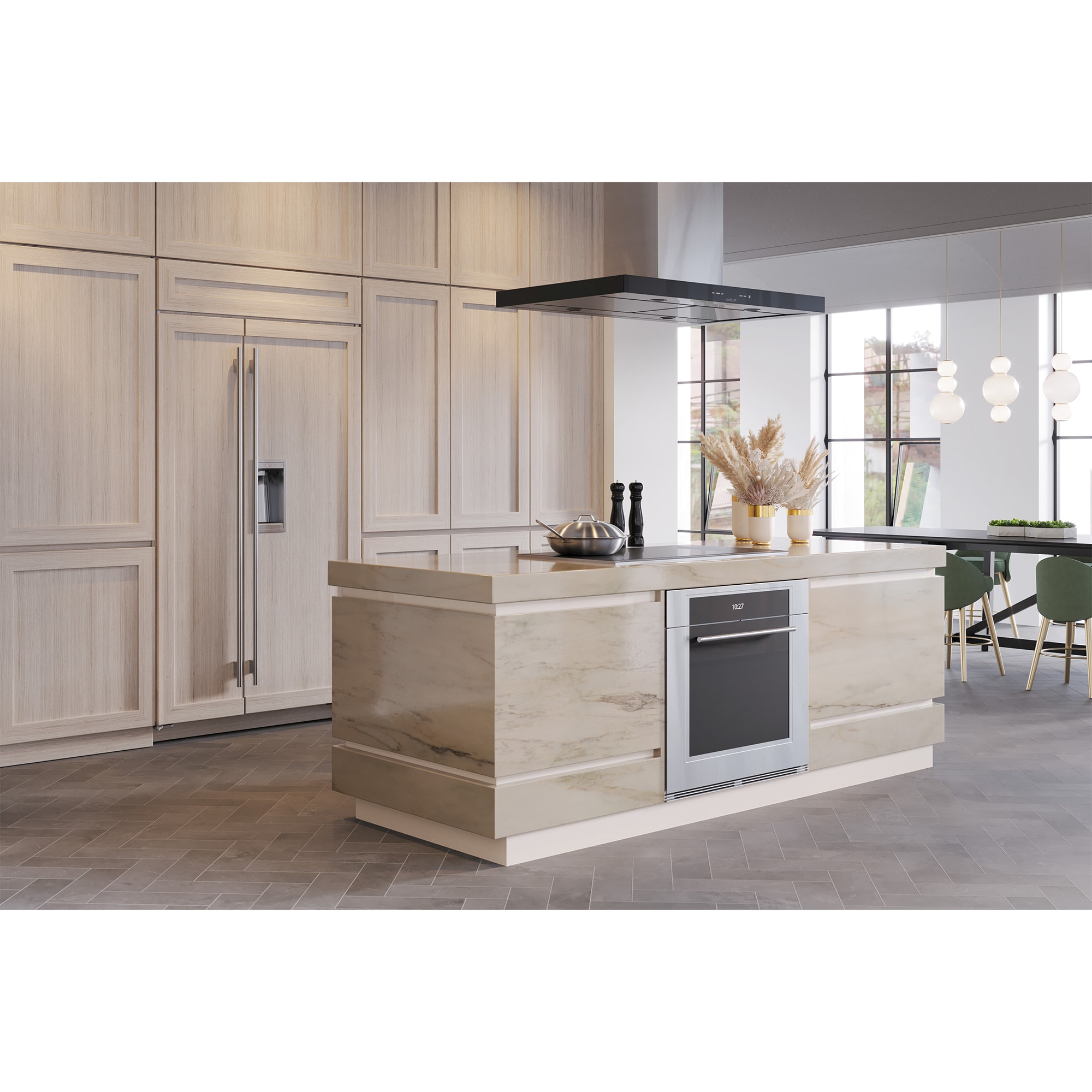 Wolf Transitional Series 36 in. Induction Cooktop with 5 Smoothtop Burners - Black, , hires