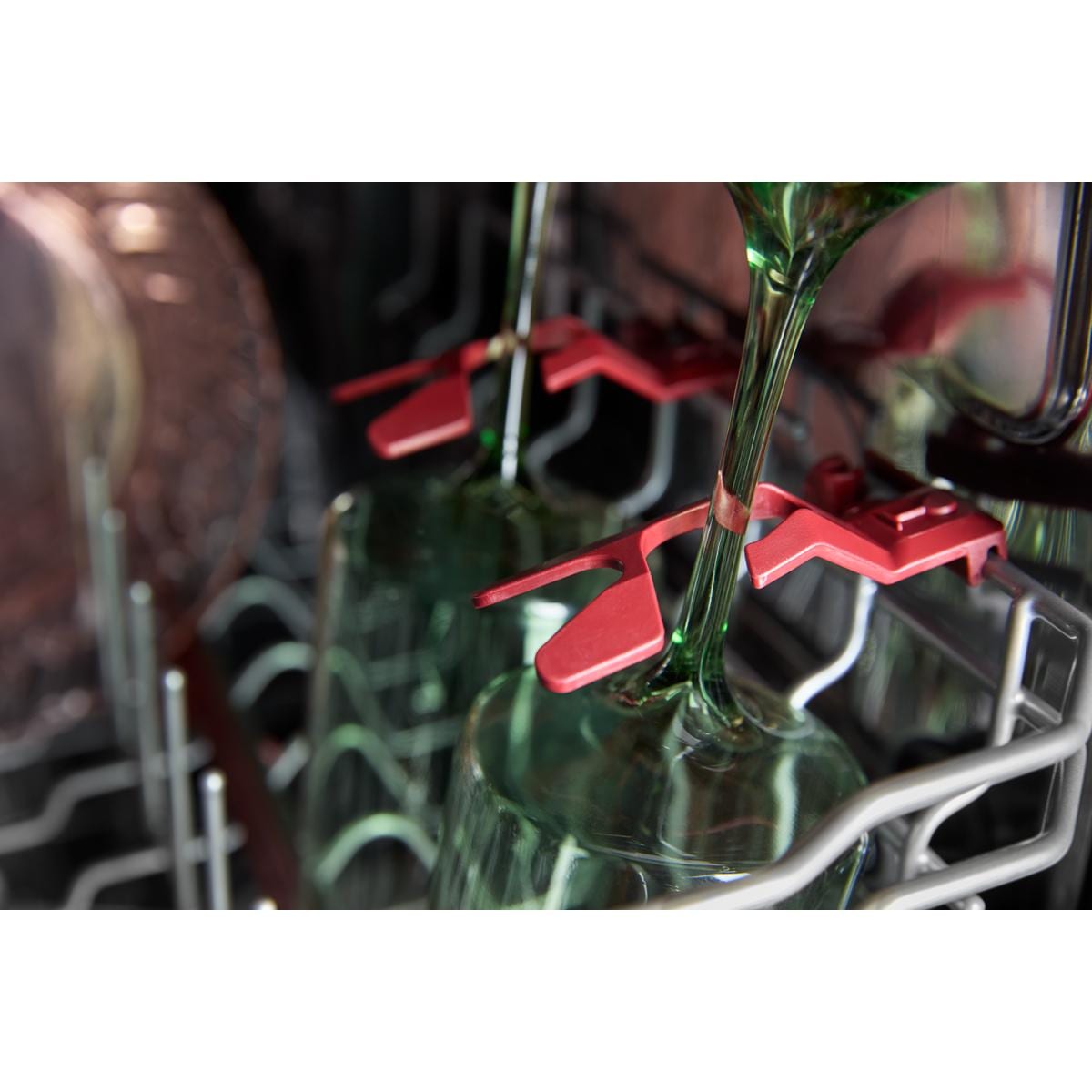 KitchenAid 24 in. Front Control Dishwasher with 41 dBA Sound Level, 3rd-Rack, ProDry System & Pocket Handle - Black Ore, , hires