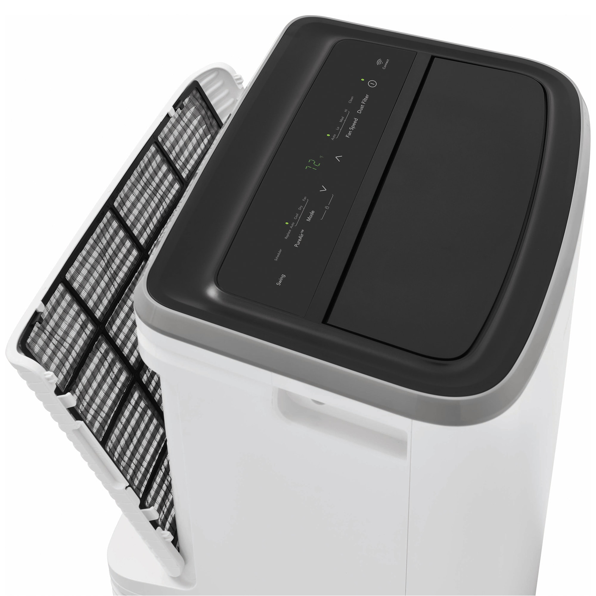 Frigidaire 12,000 BTU (8,000 BTU DOE) 115V Smart Portable Air Conditioner with 3 Fan Speeds, Sleep Mode & Remote Control - White, , hires