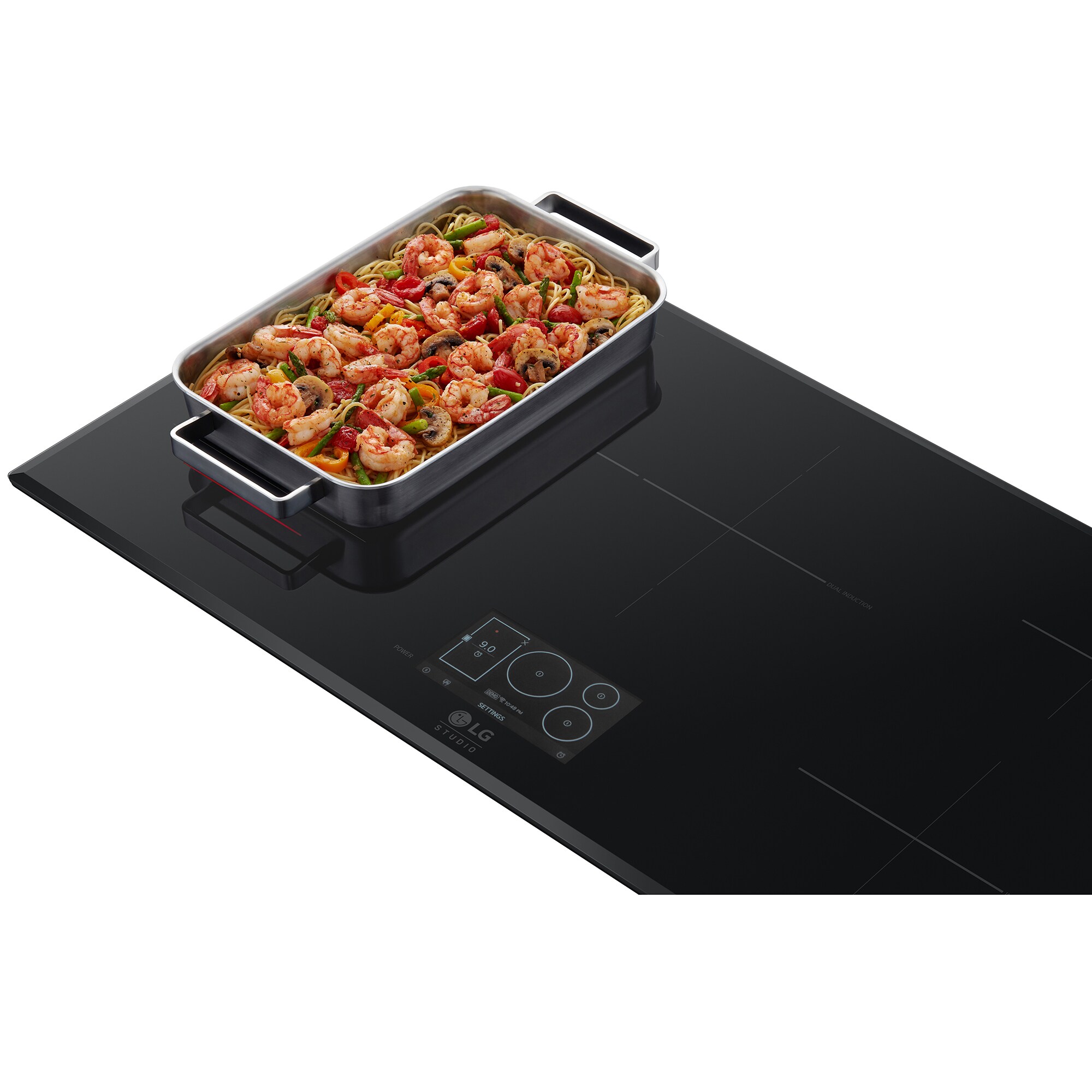 LG Studio 36" Induction Cooktop with 5 Smoothtop Burners Black P.C