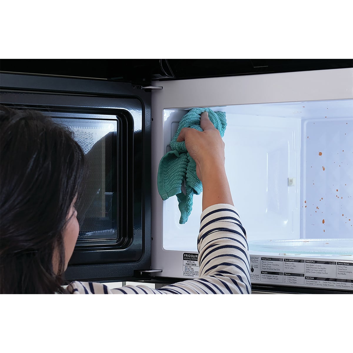 Frigidaire Gallery 30 in. 1.2 cu. ft. 950W Low Profile Over-the-Range Microwave with 400 CFM & Sensor Cooking - Stainless Steel, , hires