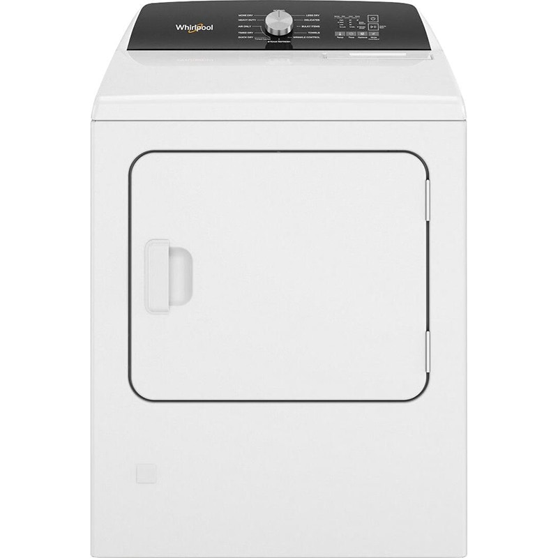 Whirlpool 29 in. 7.0 cu. ft. Gas Dryer with Moisture Sensing Dryer & Steam Cycle - White, , hires