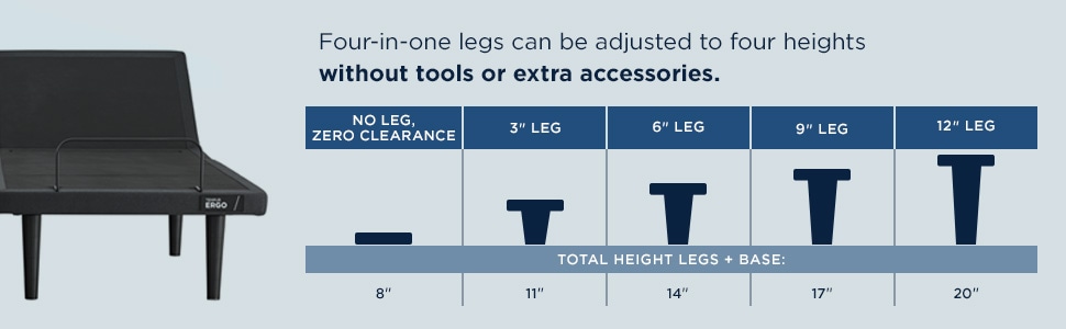 Adjustable Legs