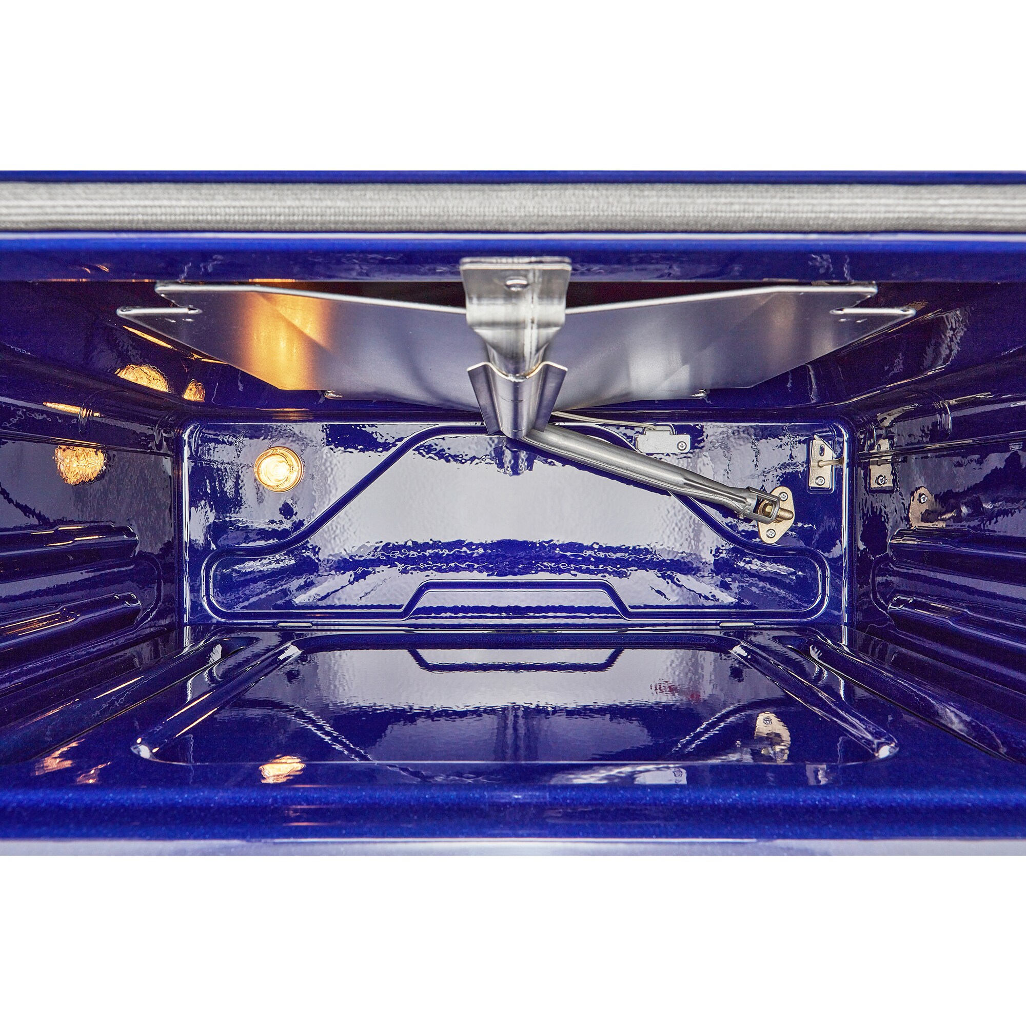 LG InstaView 30 in. 6.9 cu. ft. Smart Air Fry True European Convection Double Oven Slide-In Gas Range with 5 Sealed Burners & Griddle - PrintProof Black Stainless Steel, PrintProof Black Stainless Steel, hires