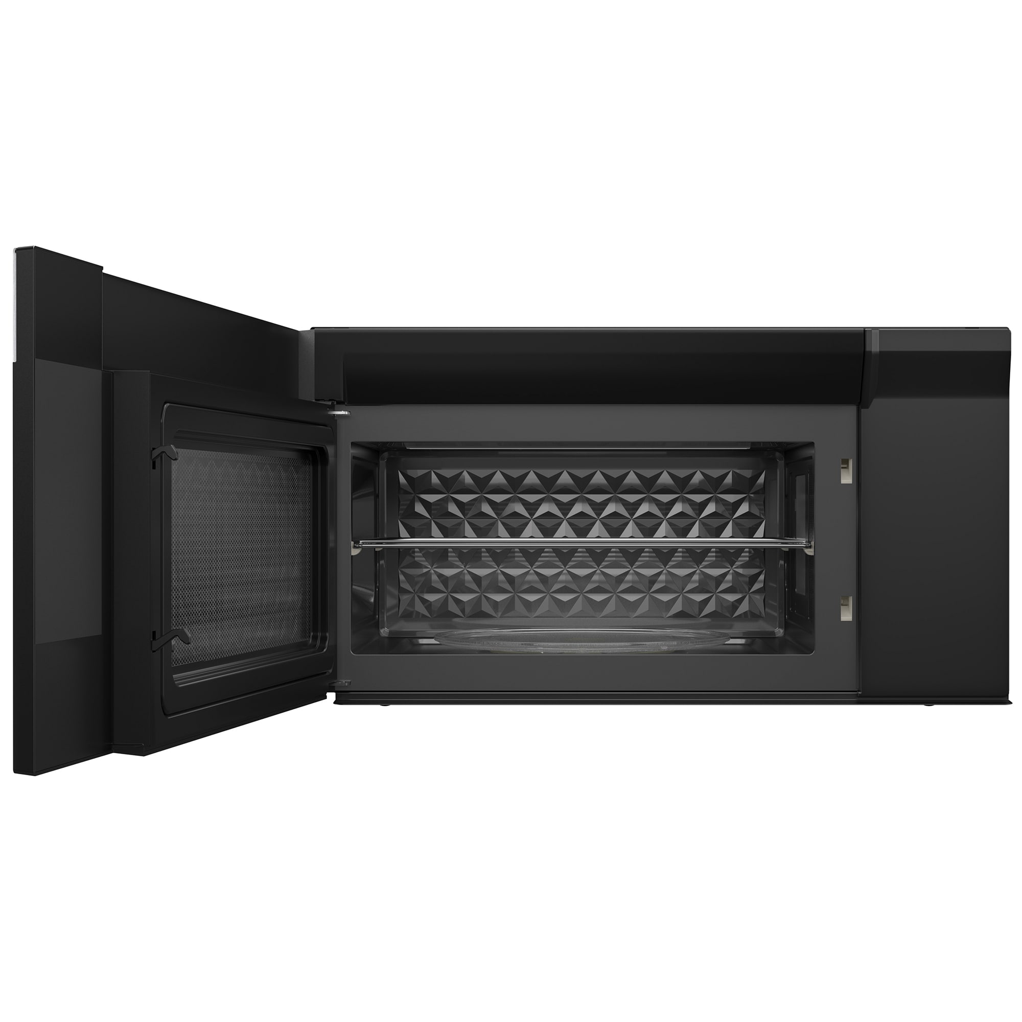 Sharp 30 in. 1.9 cu. ft. 1100W Smart Over-the-Range Microwave with 400 CFM & Sensor Cooking - Stainless Steel, , hires