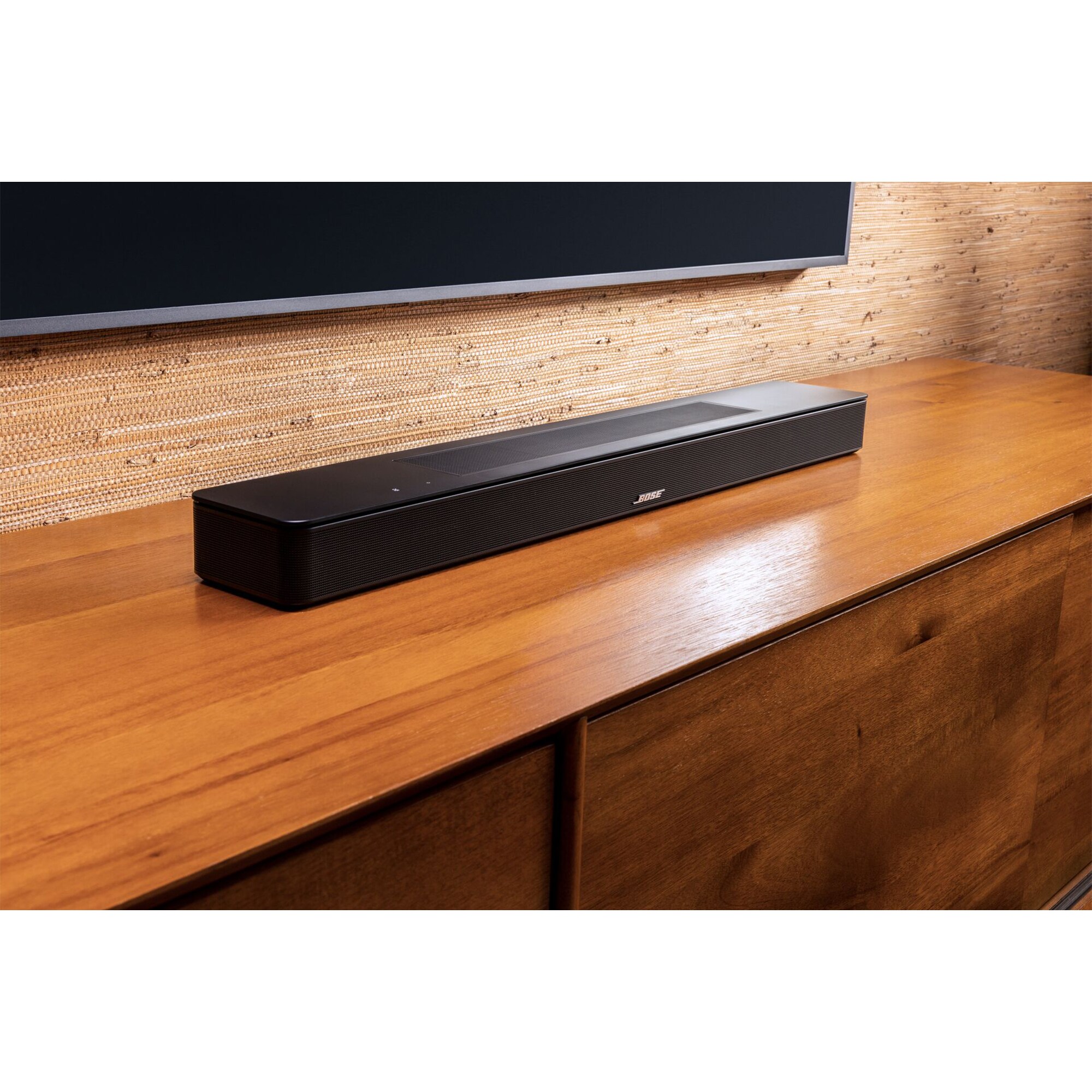 Bose Smart Soundbar 600 with Dolby Atmos and Voice Assistant Black