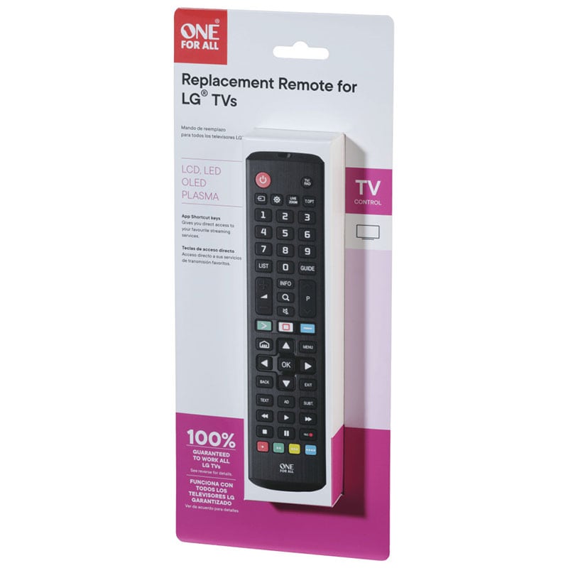 One For All LG TV Replacement Remote Control (URC4811), , hires
