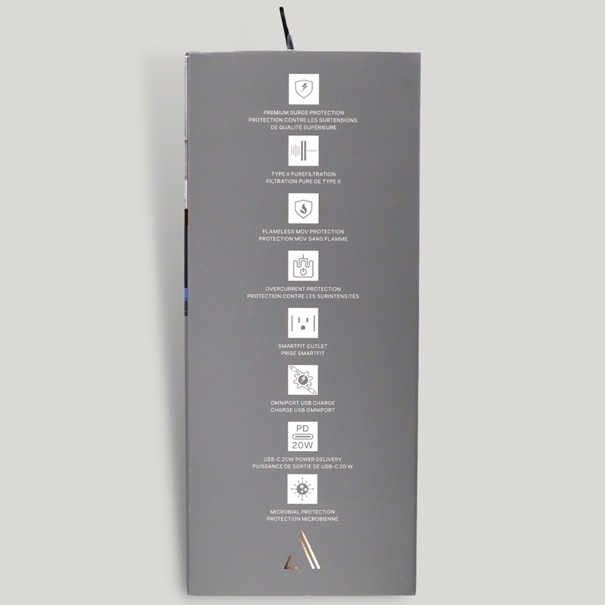 Austere V Series Appliance Power 4-Outlet with USB+PD20, , hires