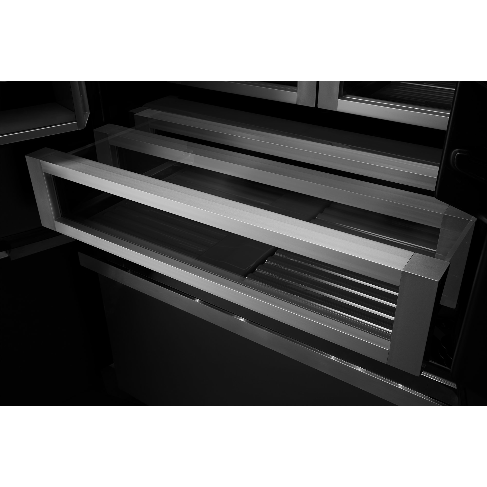 JennAir 42 in. 24.2 cu. ft. Built-In Counter Depth French Door Refrigerator with Ice Maker - Custom Panel Ready, , hires