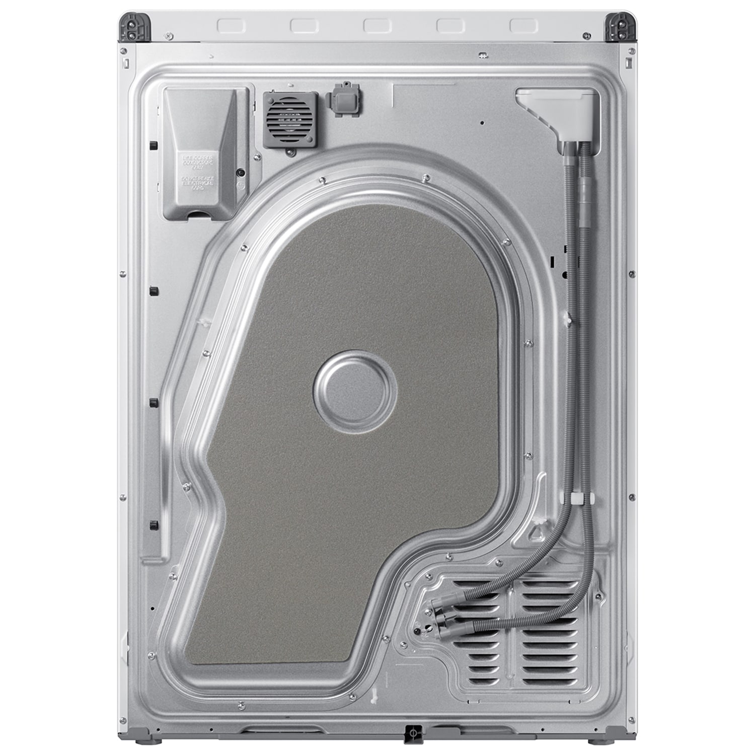 Samsung 27 in. 7.5 cu. ft. Smart Stackable Ventless Electric Dryer with Heat Pump, Sensor Dry & Sanitize Cycle - White, , hires