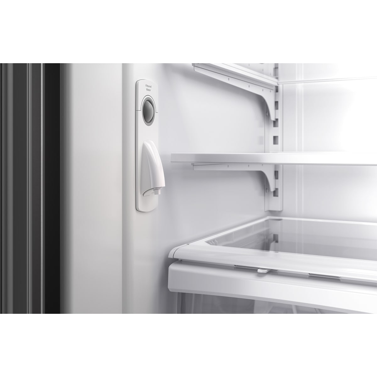 Maytag 36 in. 25.2 cu. ft. French Door Refrigerator with Internal Water Dispenser - Fingerprint Resistant Stainless Steel, , hires