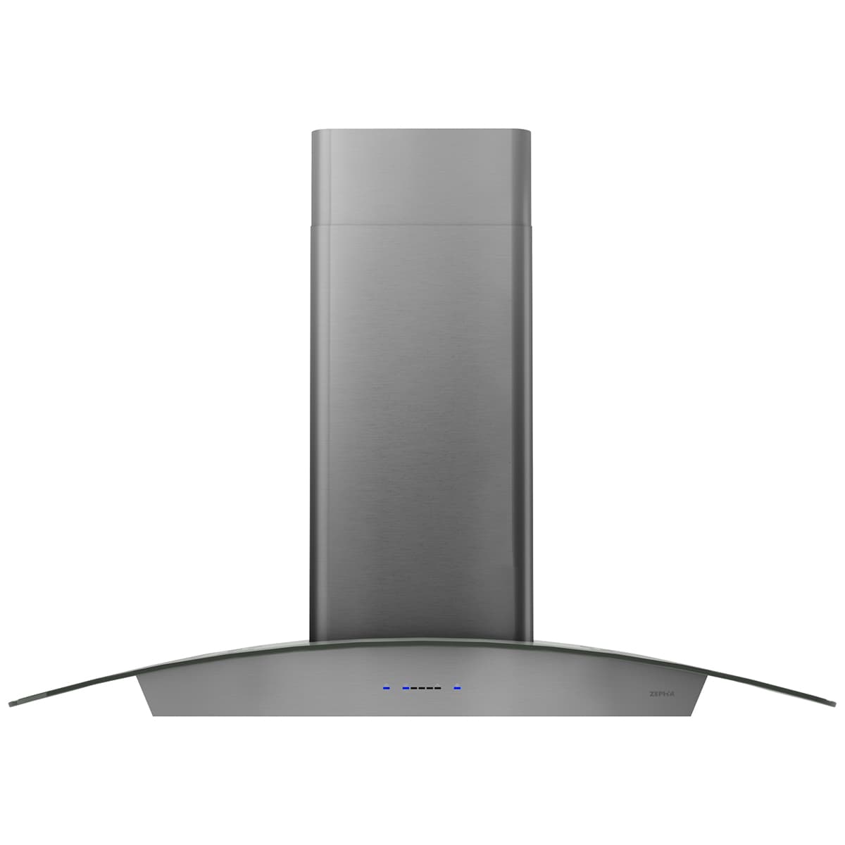 Zephyr 36 in. Convertible Chimney Style Range Hood with 600 CFM, 5 Fan Speeds & 2 LED Lights - Black Stainless, , hires