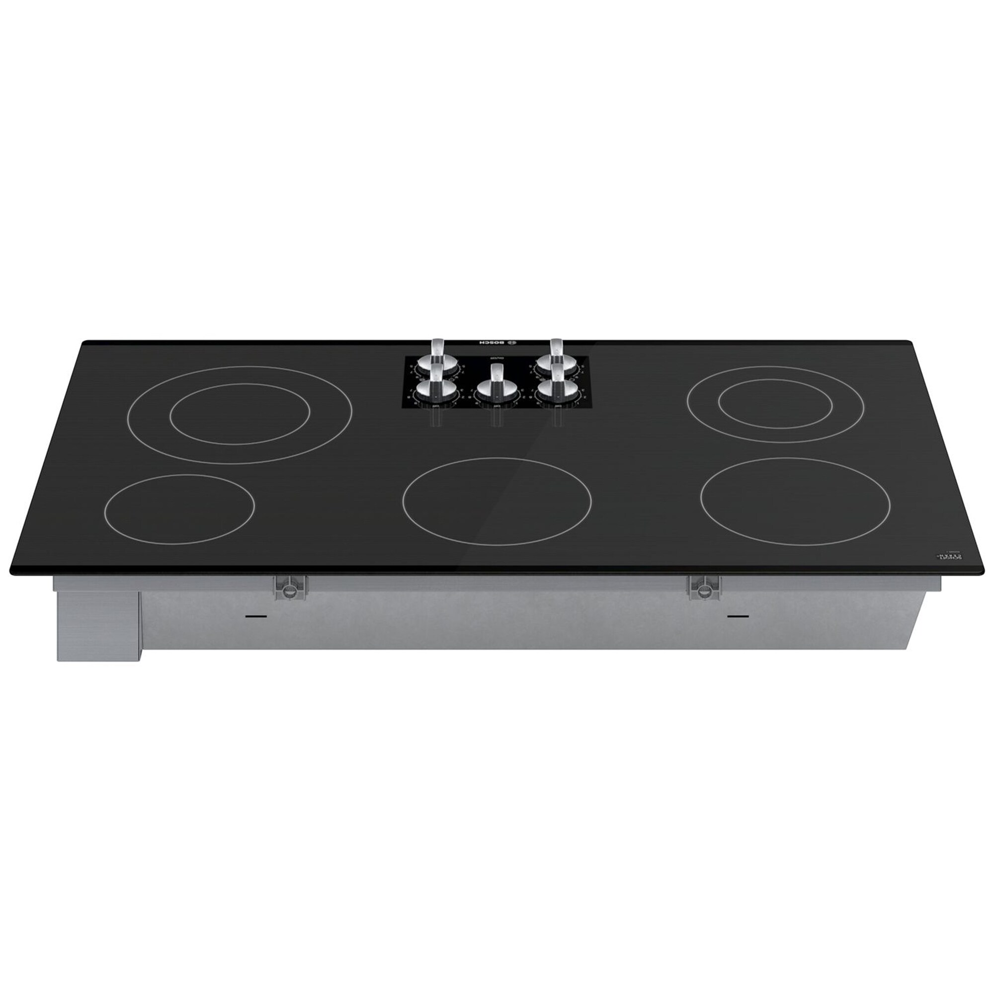 Bosch 500 Series 36 in. Electric Cooktop with 5 Smoothtop Burners Black P.C. Richard & Son