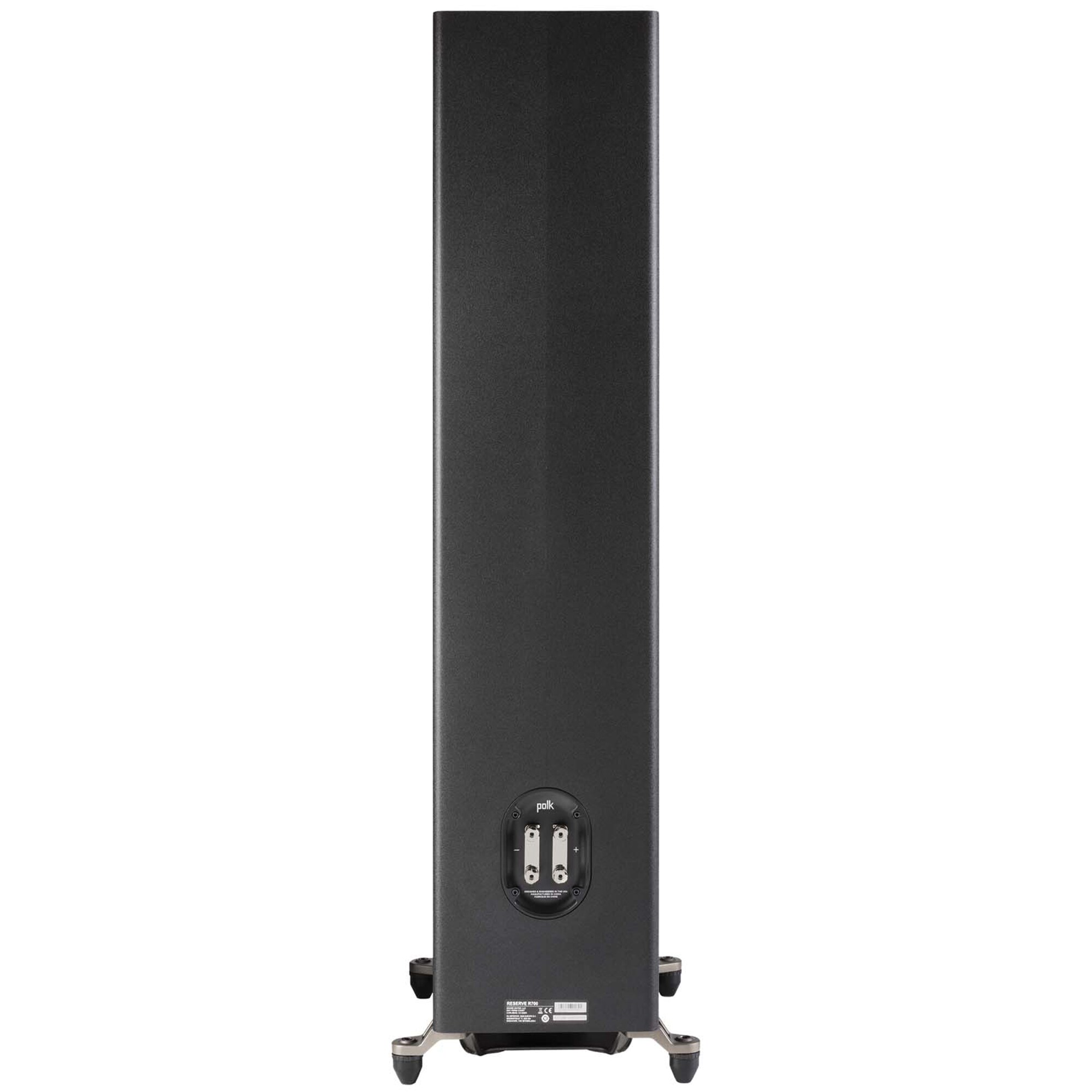 Polk Reserve R700 Premium Large Floor-Standing Tower Speaker - Black, Black, hires