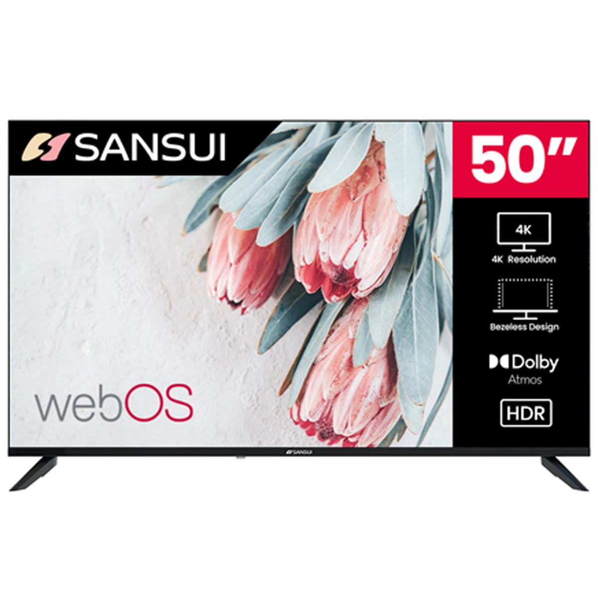 Sansui - 50" Class LED 4K UHD Smart webOS TV, , hires