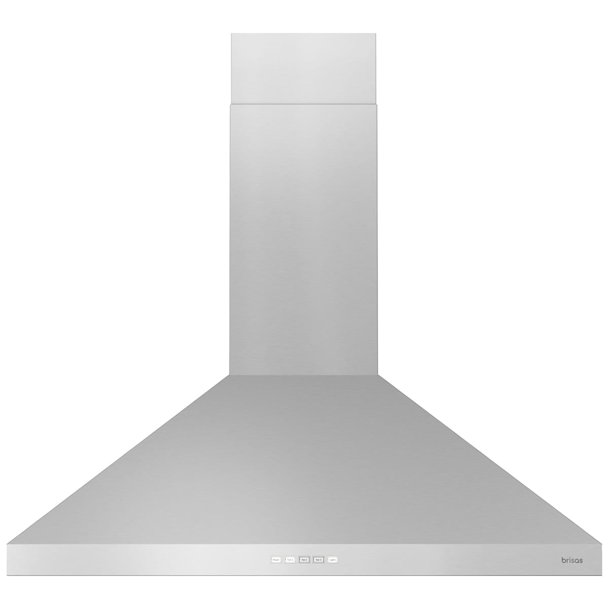 Zephyr 30 in. Convertible Chimney Style Range Hood with 600 CFM, 3 Fan Speeds & 2 LED Lights - Stainless Steel, , hires