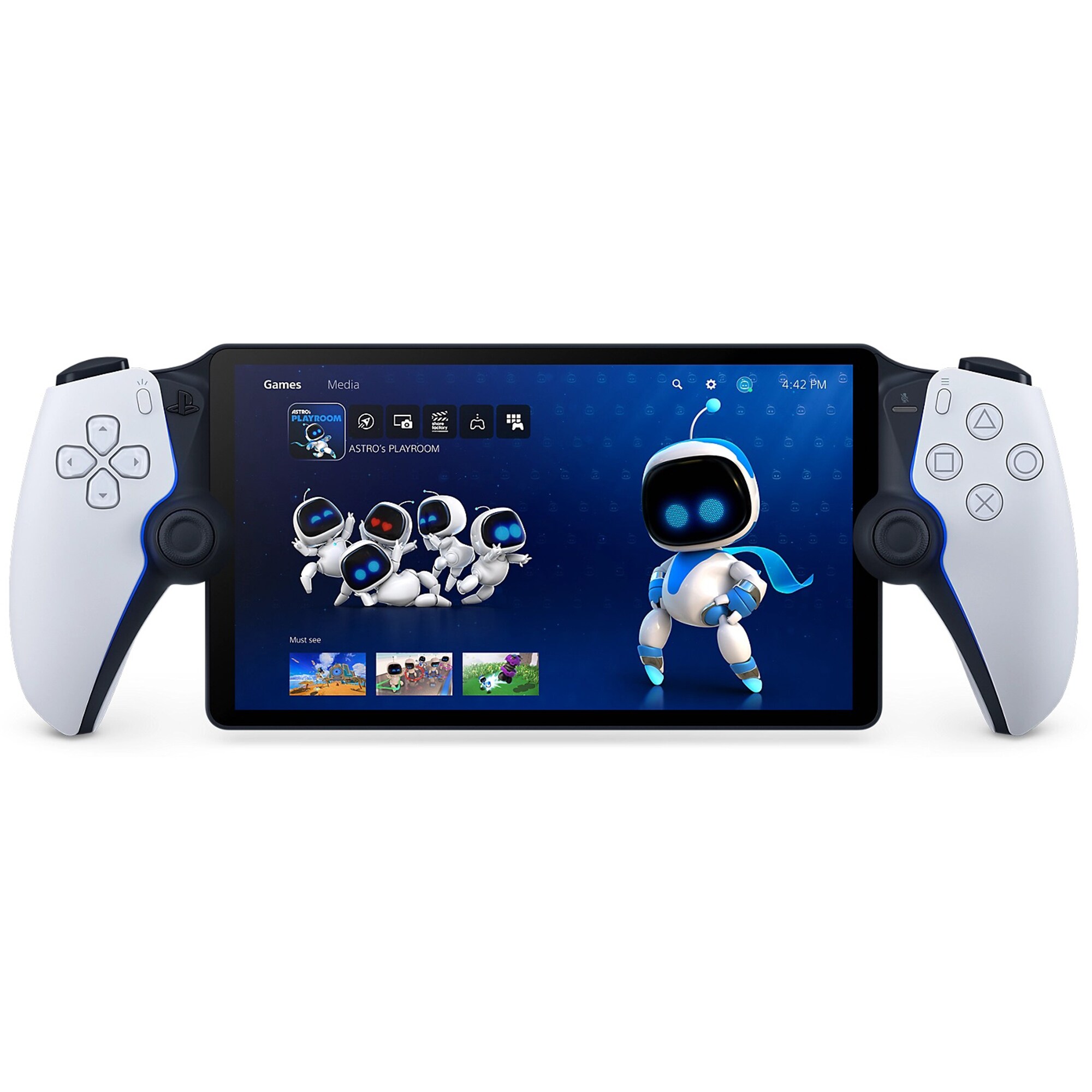 PlayStation Portal Remote Player For PS5 Console - White, White, hires