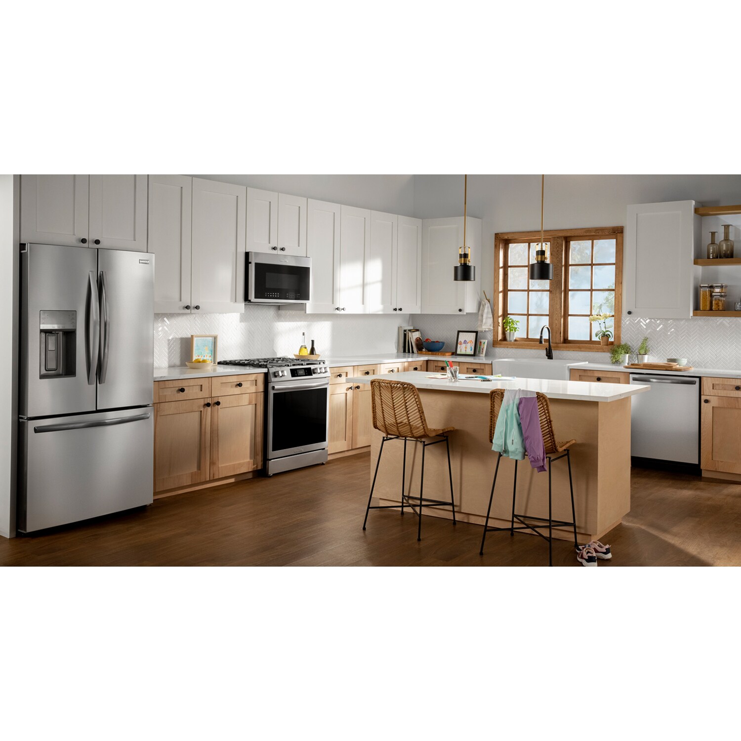 Frigidaire Gallery 24 in. Top Control Dishwasher with 42 dBa Sound Level & MaxDry - Stainless Steel, , hires