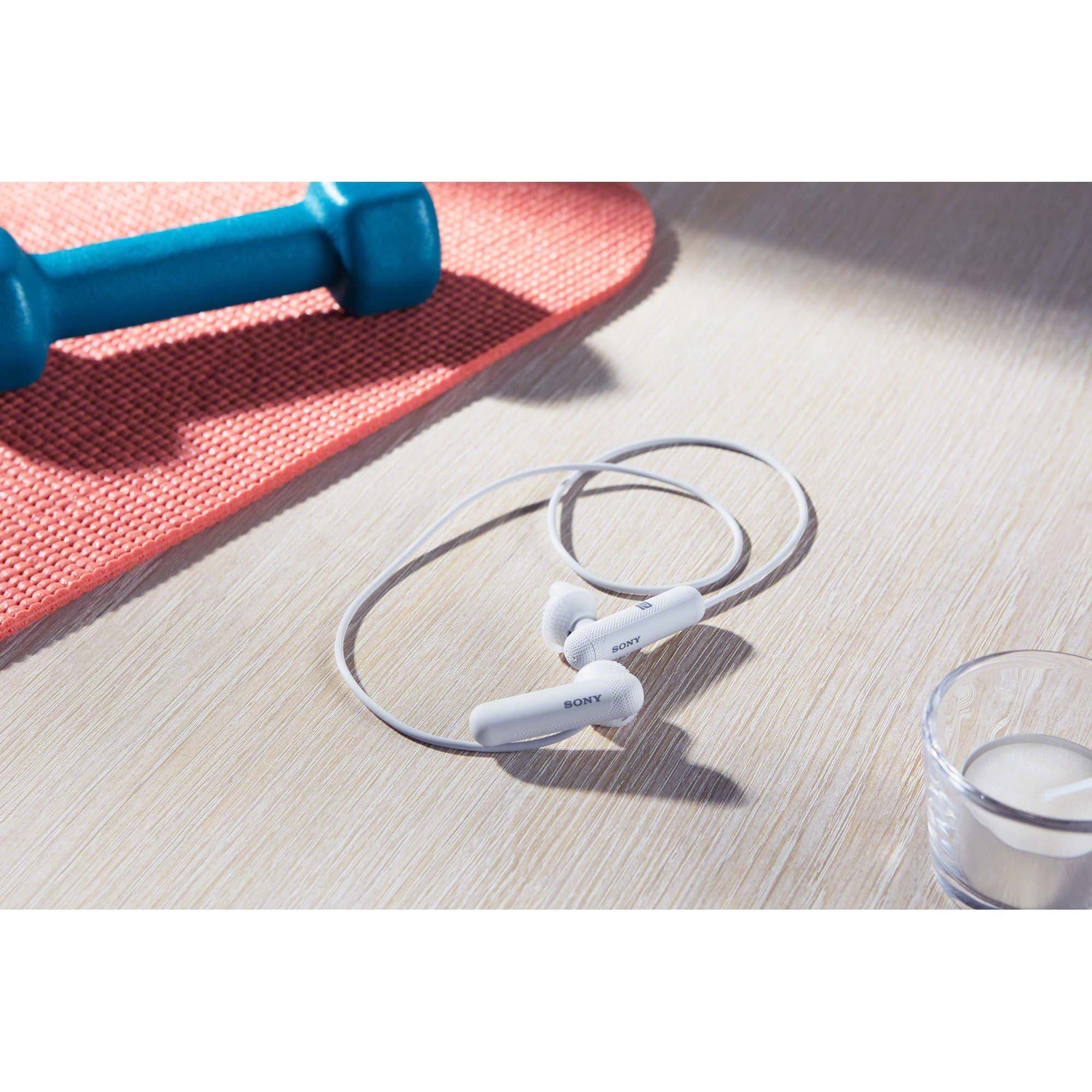 Sony In-Ear Wireless Bluetooth Headphones - White, , hires