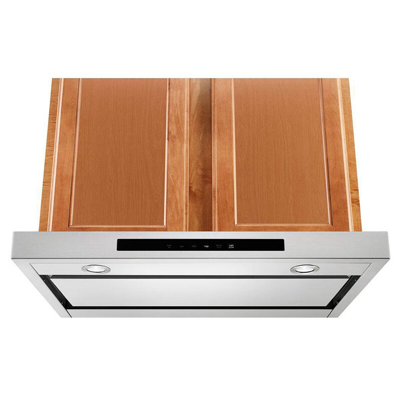 KitchenAid 30 in. Convertible Standard Style Range Hood with 400 CFM, 4 Fan Speeds & 2 LED Lights - Stainless Steel, , hires