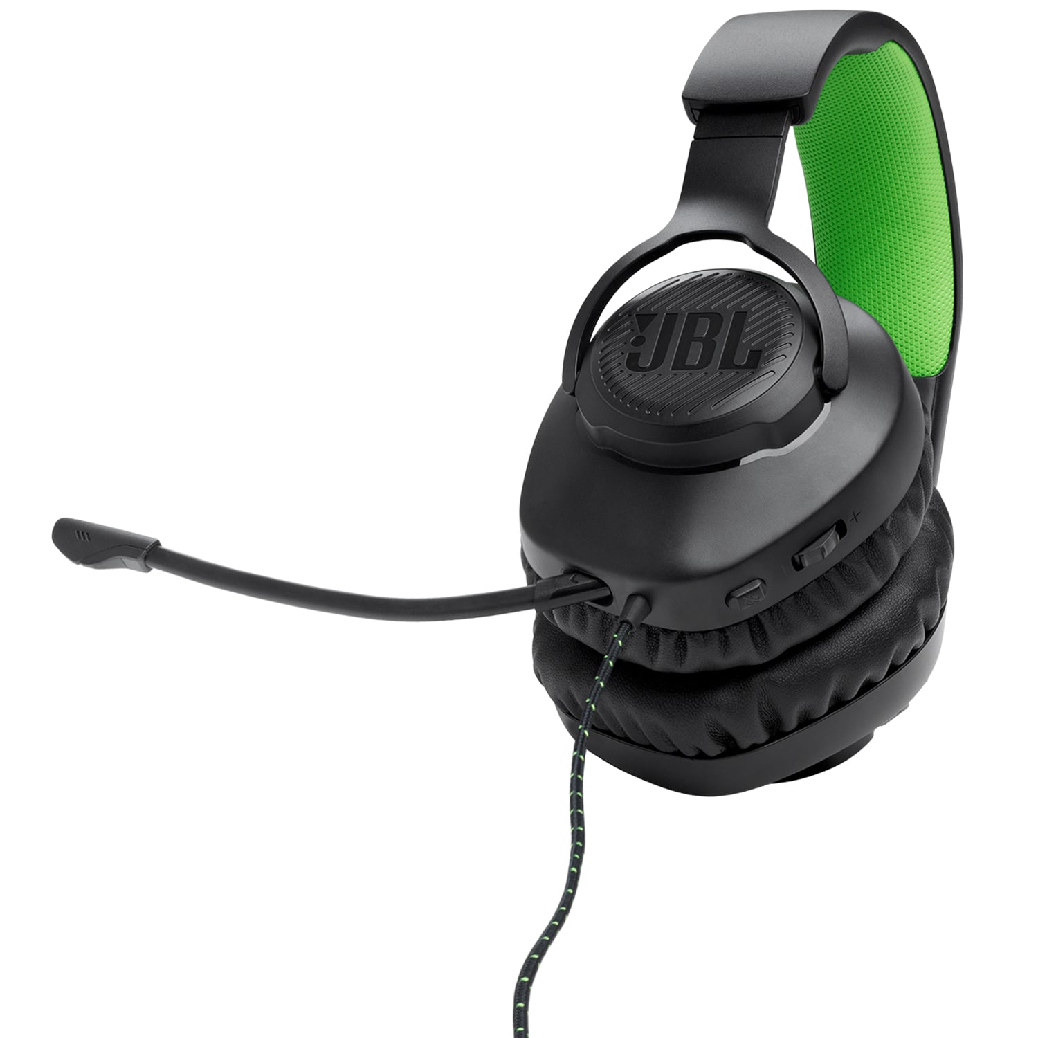 JBL Quantum 100X Wired Over-Ear Gaming Headset with Detachable Boom Mic - Black, , hires