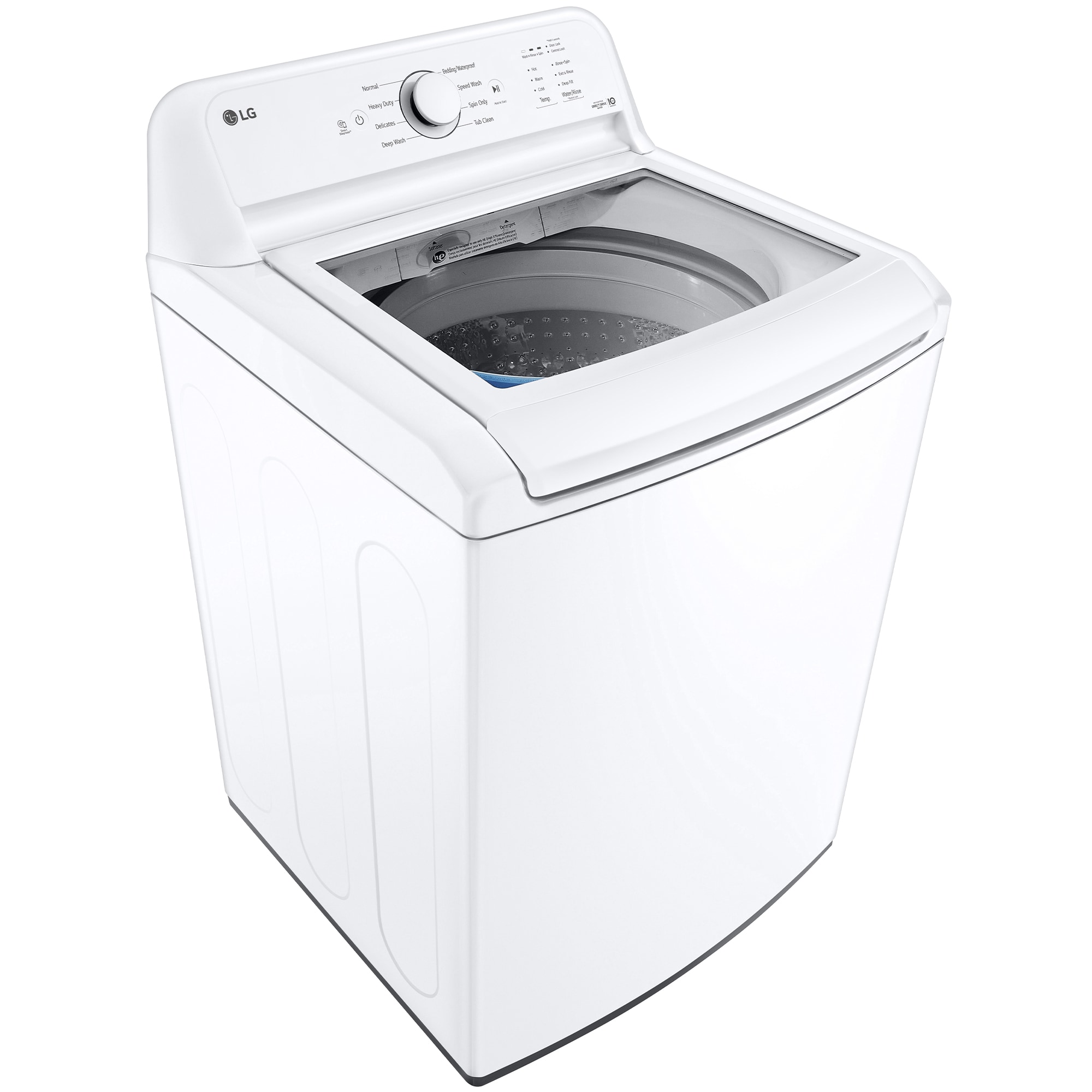 LG 27 in. 4.1 cu. ft. Top Load Washer with 4Way Agitator, Slam Proof