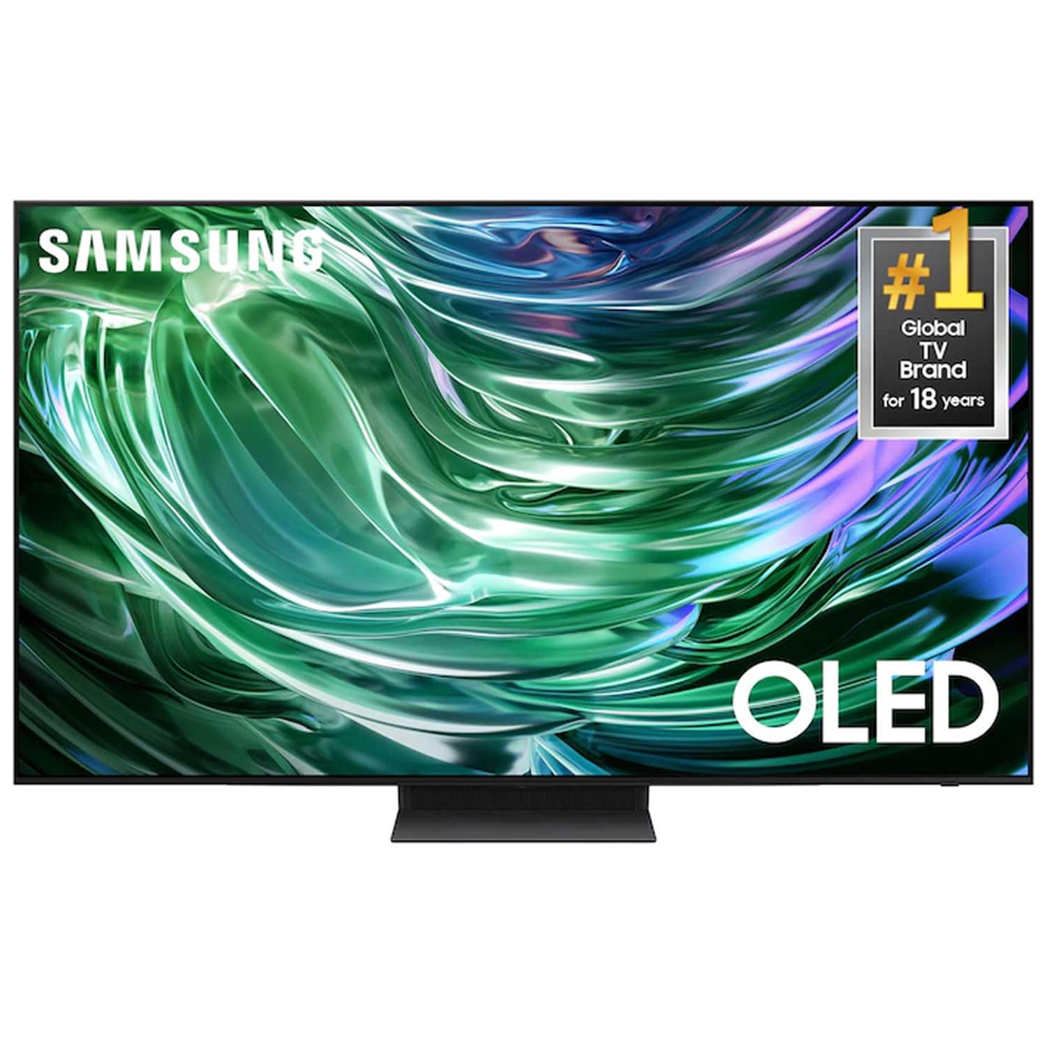Samsung - 77" Class S90D Series OLED 4K UHD Smart Tizen TV, , hires