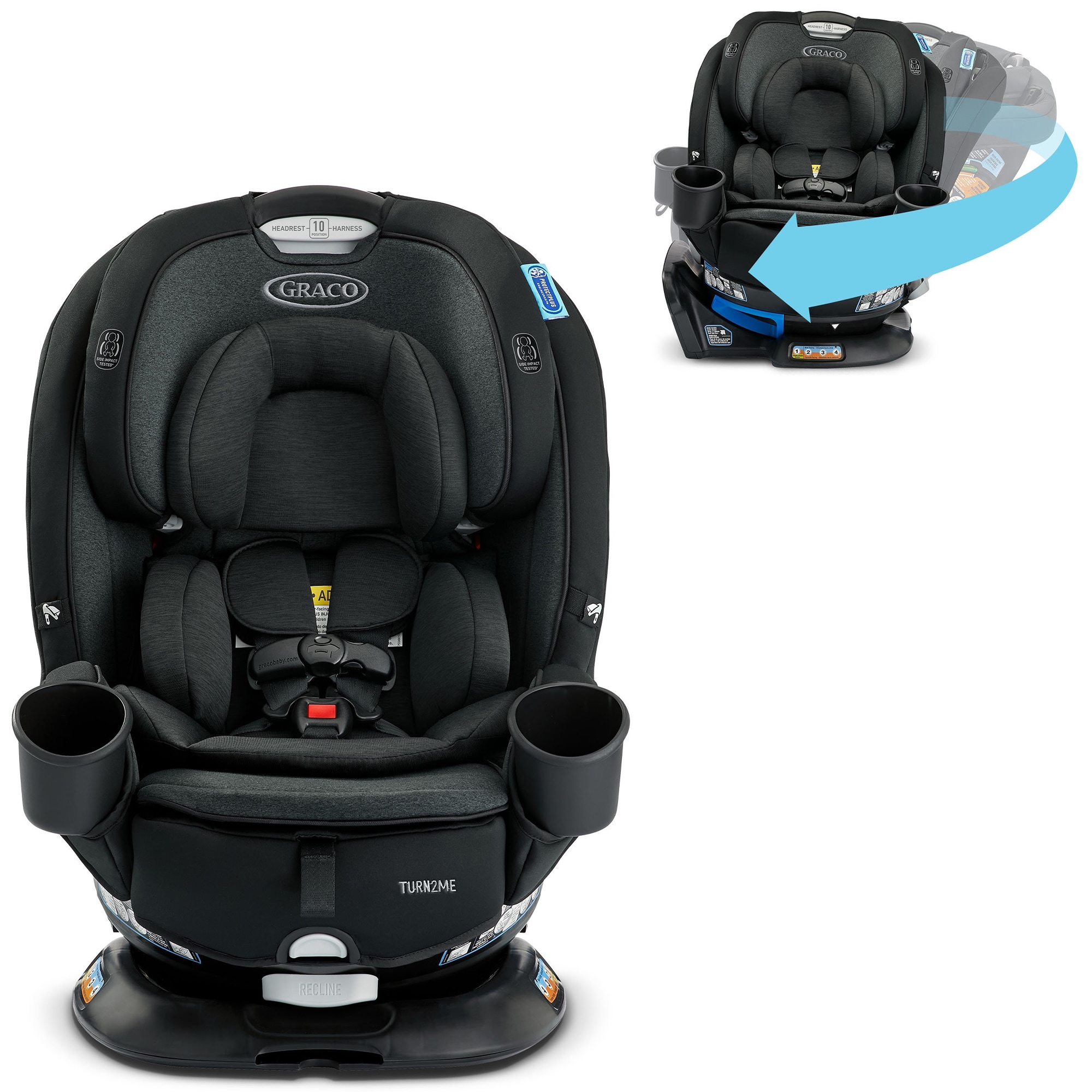 Graco Turn2Me 3-in-1 Rotating Car Seat - Cambridge, , hires