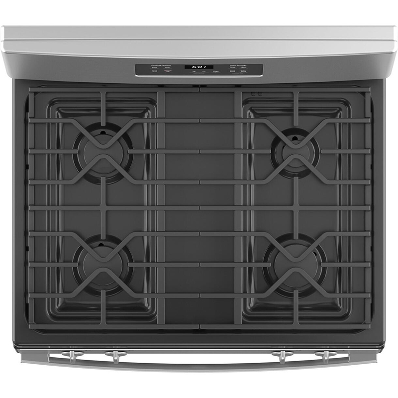 GE 30 in. 4.8 cu. ft. Oven Freestanding Gas Range with 4 Sealed Burners