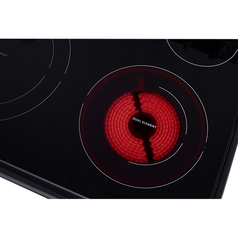 Whirlpool 30 in. 5.3 cu. ft. Air Fry Standard Convection Electric Range with Radiant Burners - Stainless Steel, , hires