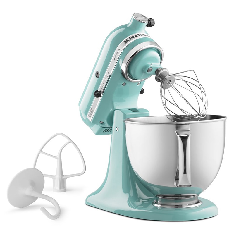 KitchenAid Artisan Series 10-Speed 5-Quart Tilt-Head Electric Stand Mixer - Aqua Sky, Aqua Sky, hires