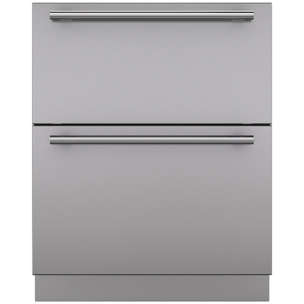 Sub-Zero Designer Series 27 in. Stainless Steel Drawer Panels with Tubular Handles, , hires