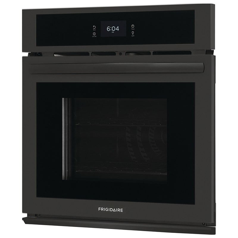 Frigidaire 27 in. 3.8 cu. ft. Electric Single Wall Oven with Standard Convection - Black, Black, hires