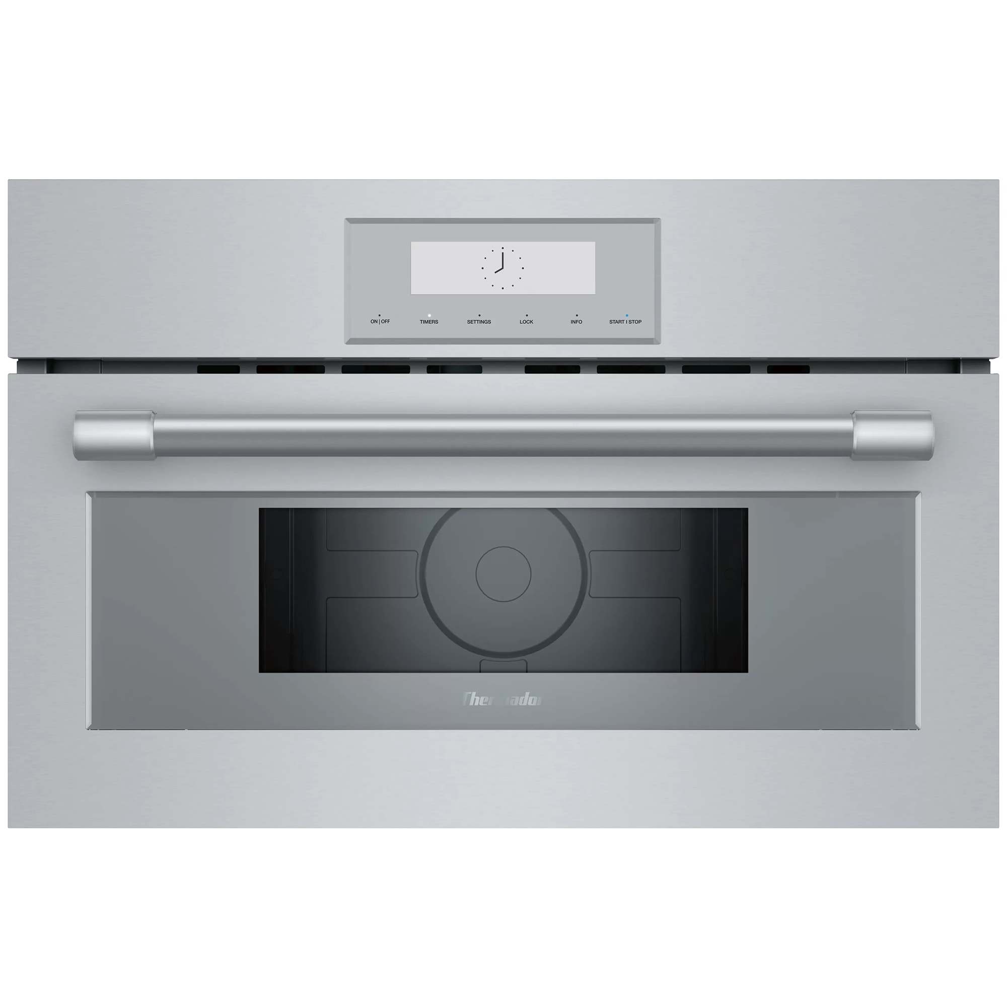 Thermador Professional Series 30 in. 1.6 cu. ft. 950W Built-In Microwave with Sensor Cooking - Stainless Steel, , hires
