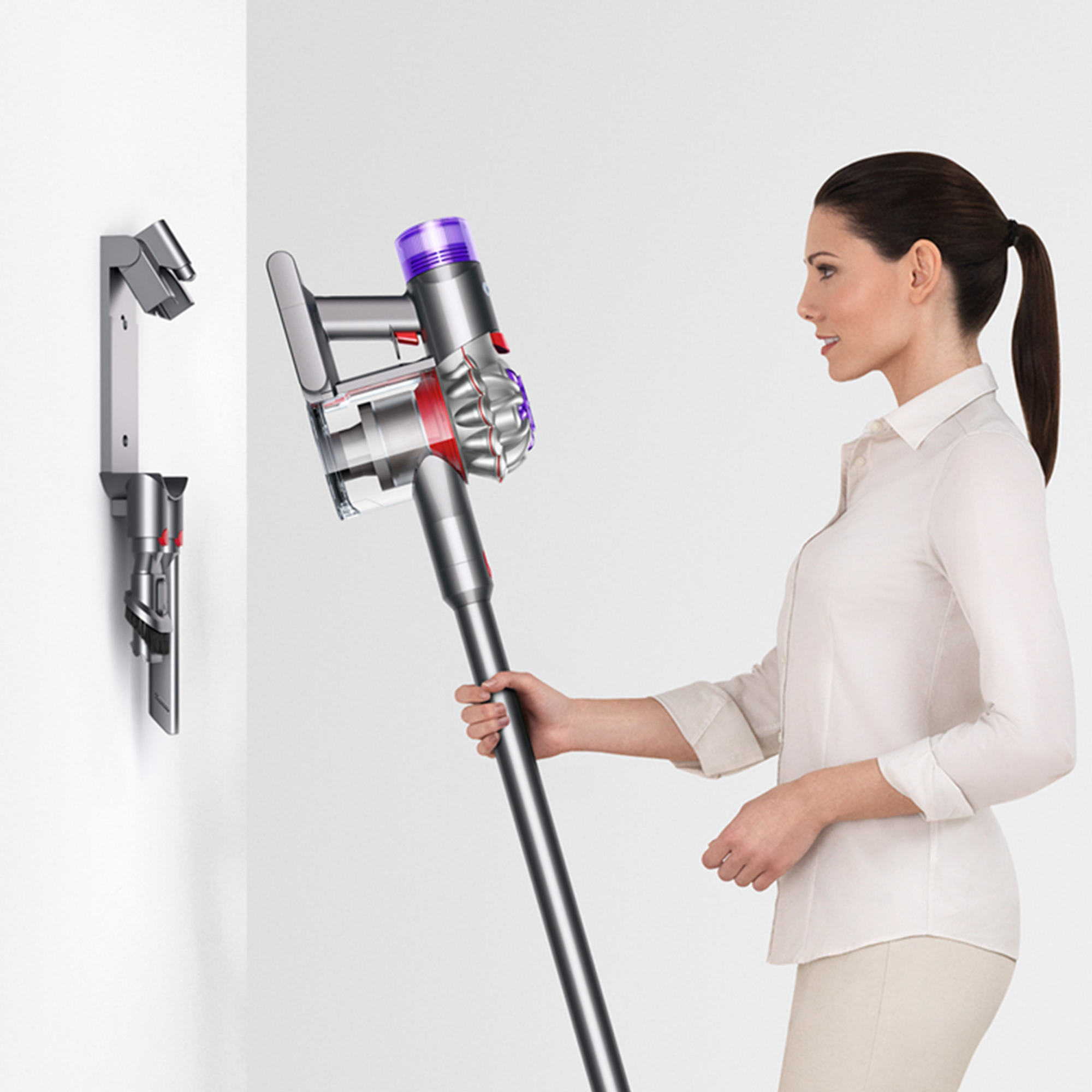 Dusonson Dyson V8 Cordless Light-Weight Pet Stick Vacuum with 3 Additional Tools ...