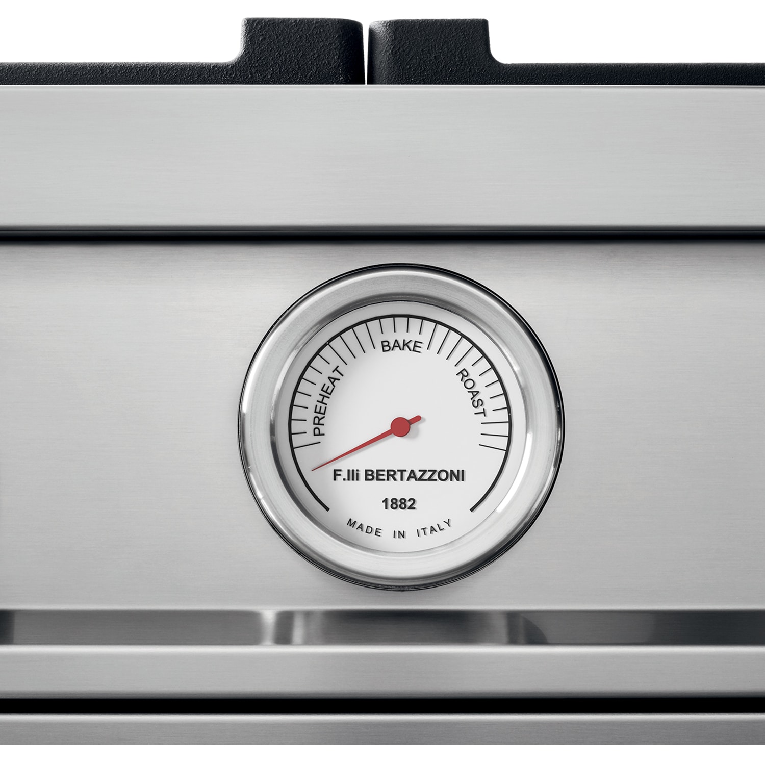 Bertazzoni Master Series 36 in. 5.9 cu. ft. Dual Convection Electric Range with 5 Induction Burners - Stainless Steel, , hires