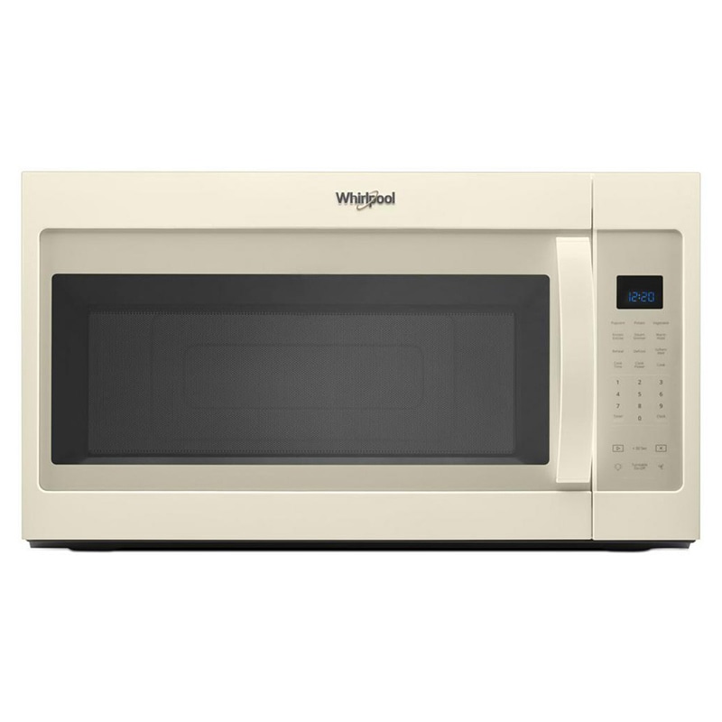 Whirlpool 30 in. 1.9 cu. ft. 1000W Over-the-Range Microwave with 300 CFM & Sensor Cooking - Biscuit, Biscuit, hires