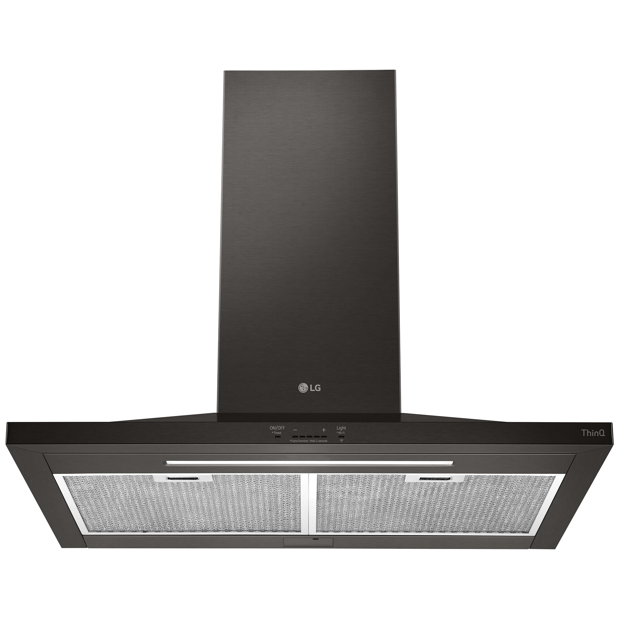 LG 30" Wall Mount Range Hood with 600 CFM 5 Speeds and Light P.C