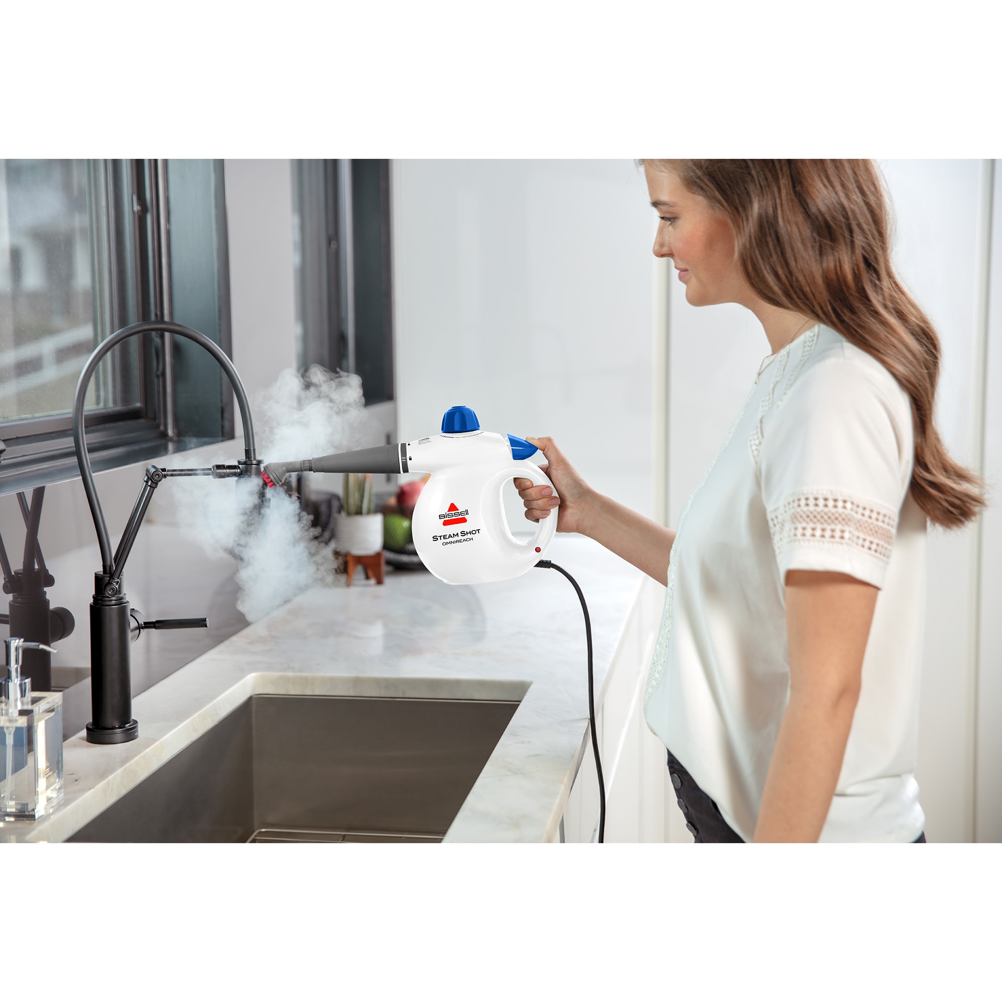 Bissell Steam Shot Deluxe Handheld Steam Cleaner - Comes with Nine Tools, , hires