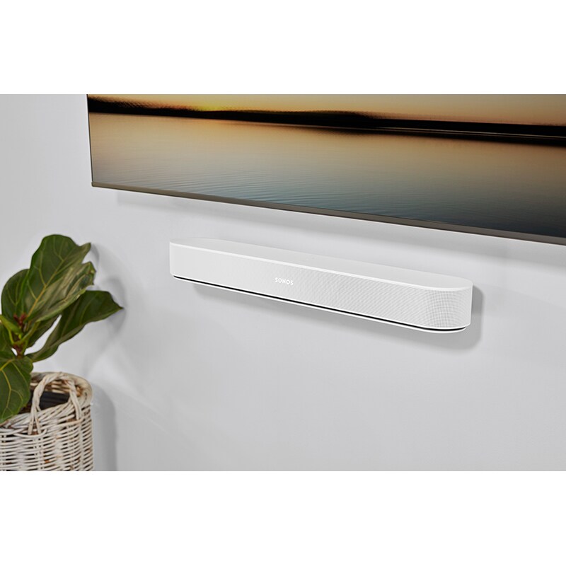 Sonos Beam (Gen 2) 5 Channel Dolby Atmos Smart Sound Bar - White, White, hires