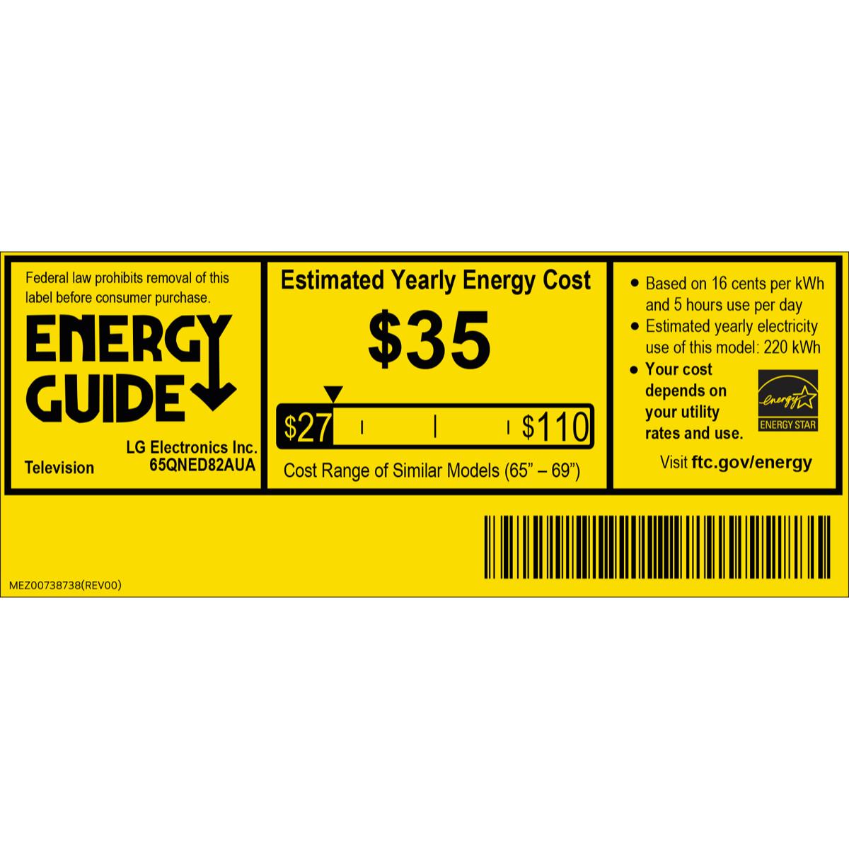 LG - 65" Class QNED82A Series QNED 4K UHD Smart webOS TV, , hires