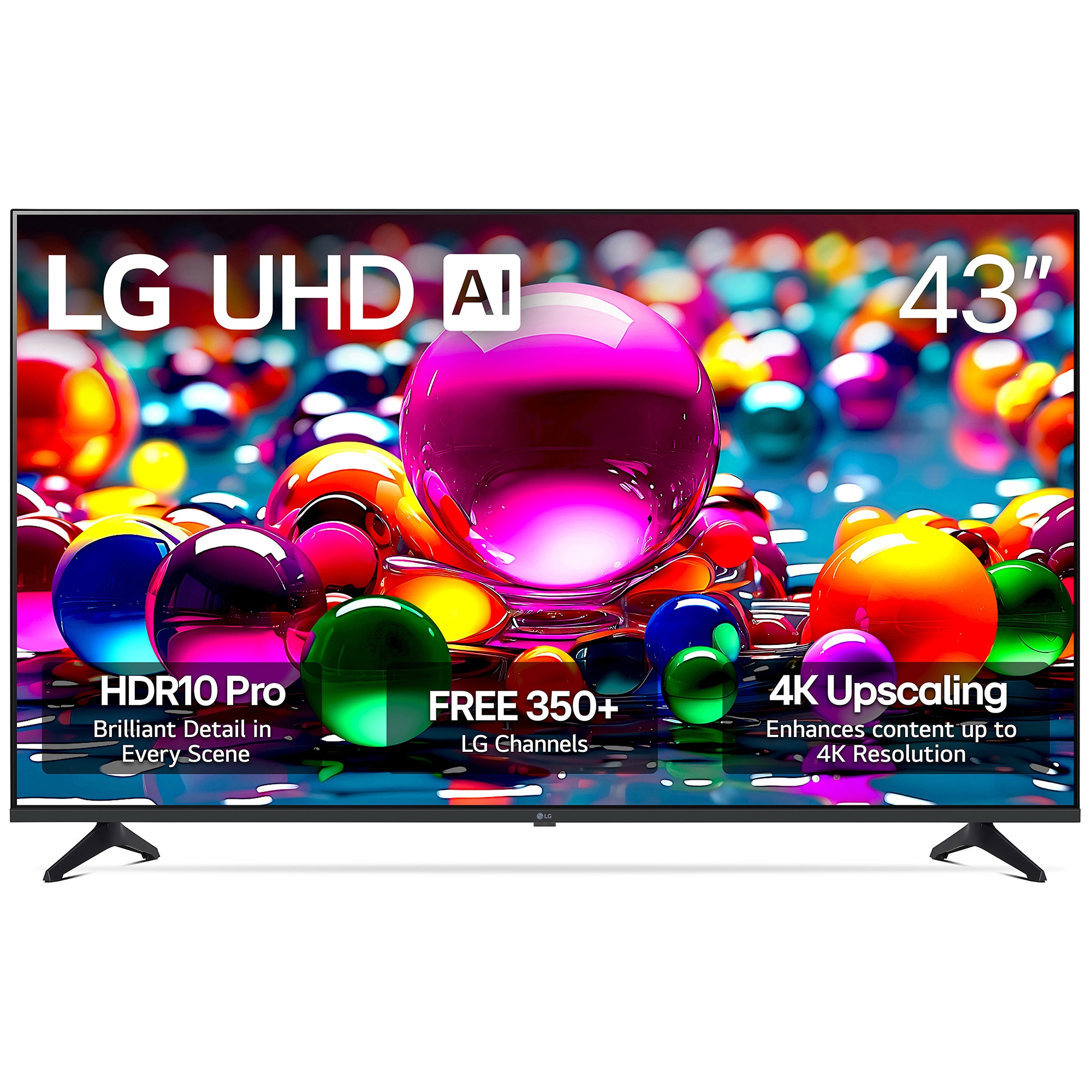 LG - 43" Class UA77 Series LED 4K UHD Smart webOS TV, , hires