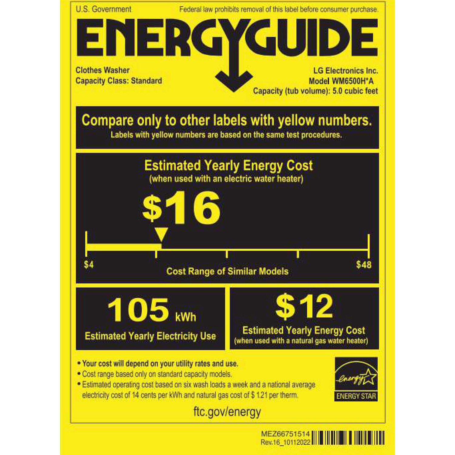 LG 27 in. 5.0 cu. ft. Smart Stackable Front Load Washer with AI DD Built-In Intelligence, TurboWash 360 Technology, Allergiene, Sanitize & Steam Wash Cycle - Black, Black Steel, hires