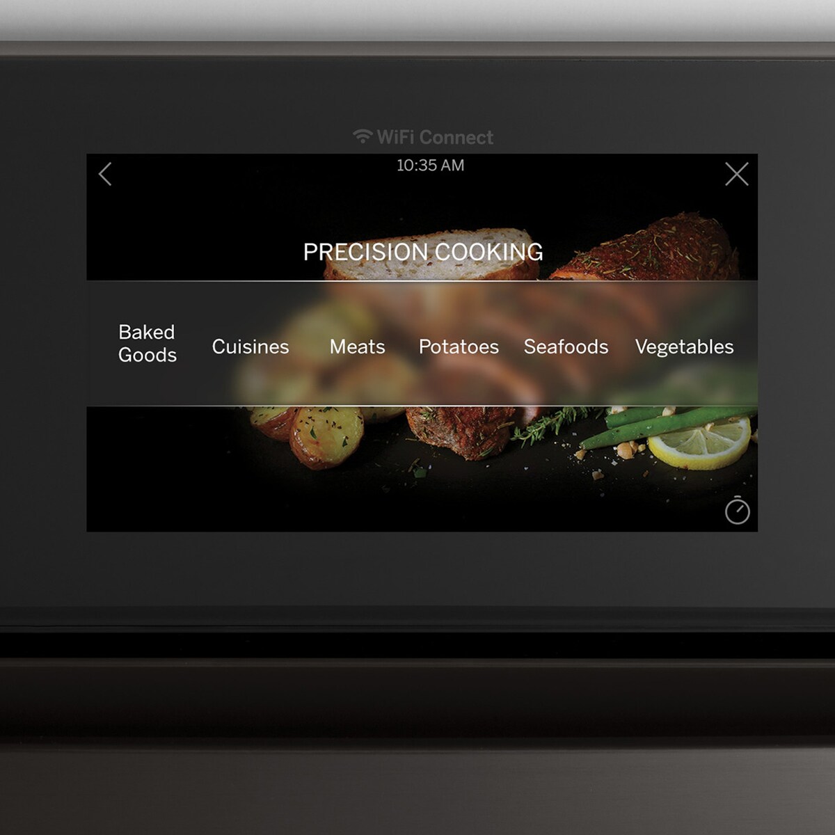 GE Profile 30 in. 10 cu. ft. Smart Top Control Electric Double Wall Oven with True European Convection - Fingerprint resistant Black Stainless, Fingerprint Resistant Black Stainless, hires