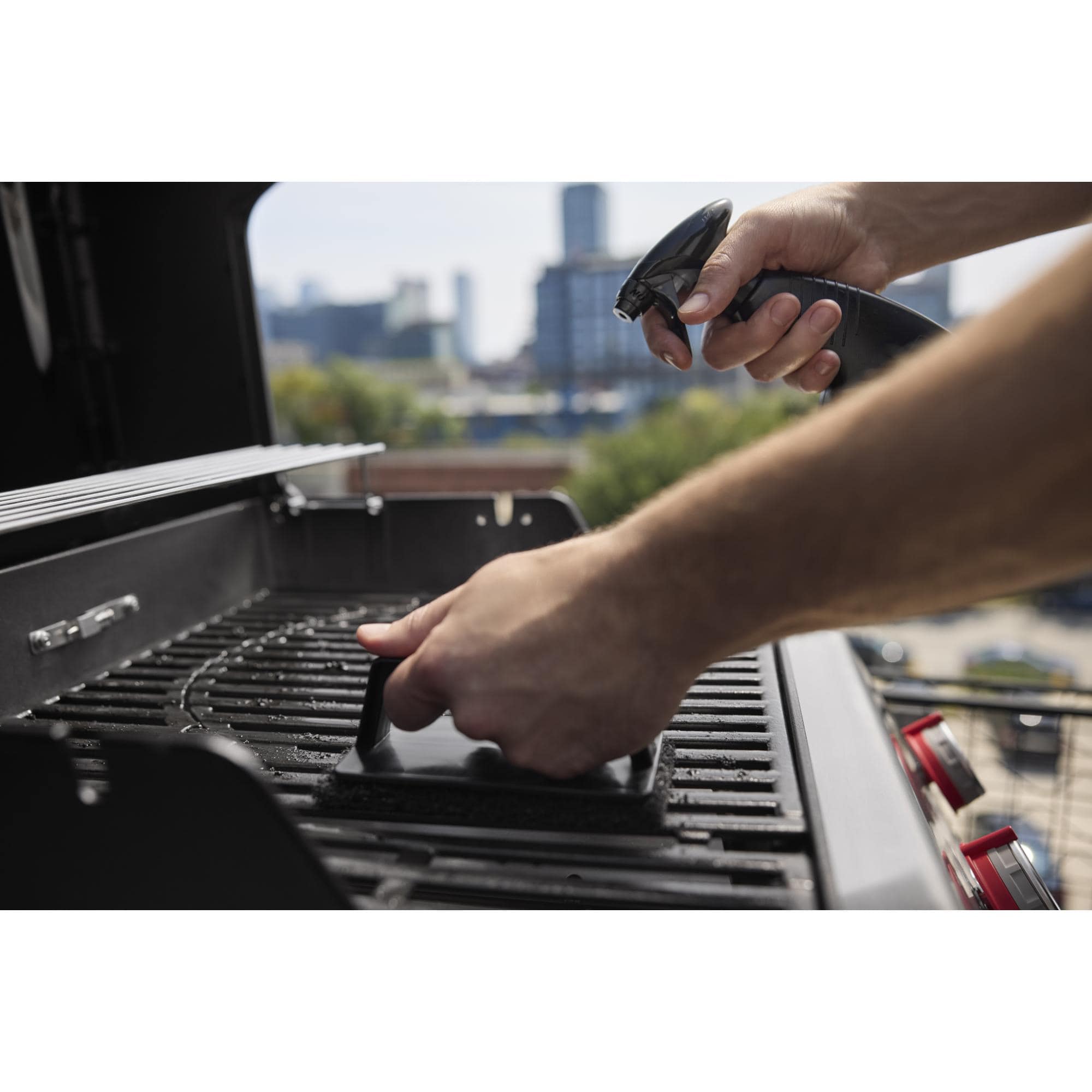 Weber Spirit E-435 4-Burners Liquid Propane Gas Grill with Snap Jet Ignition System & Side Burner - Black, , hires