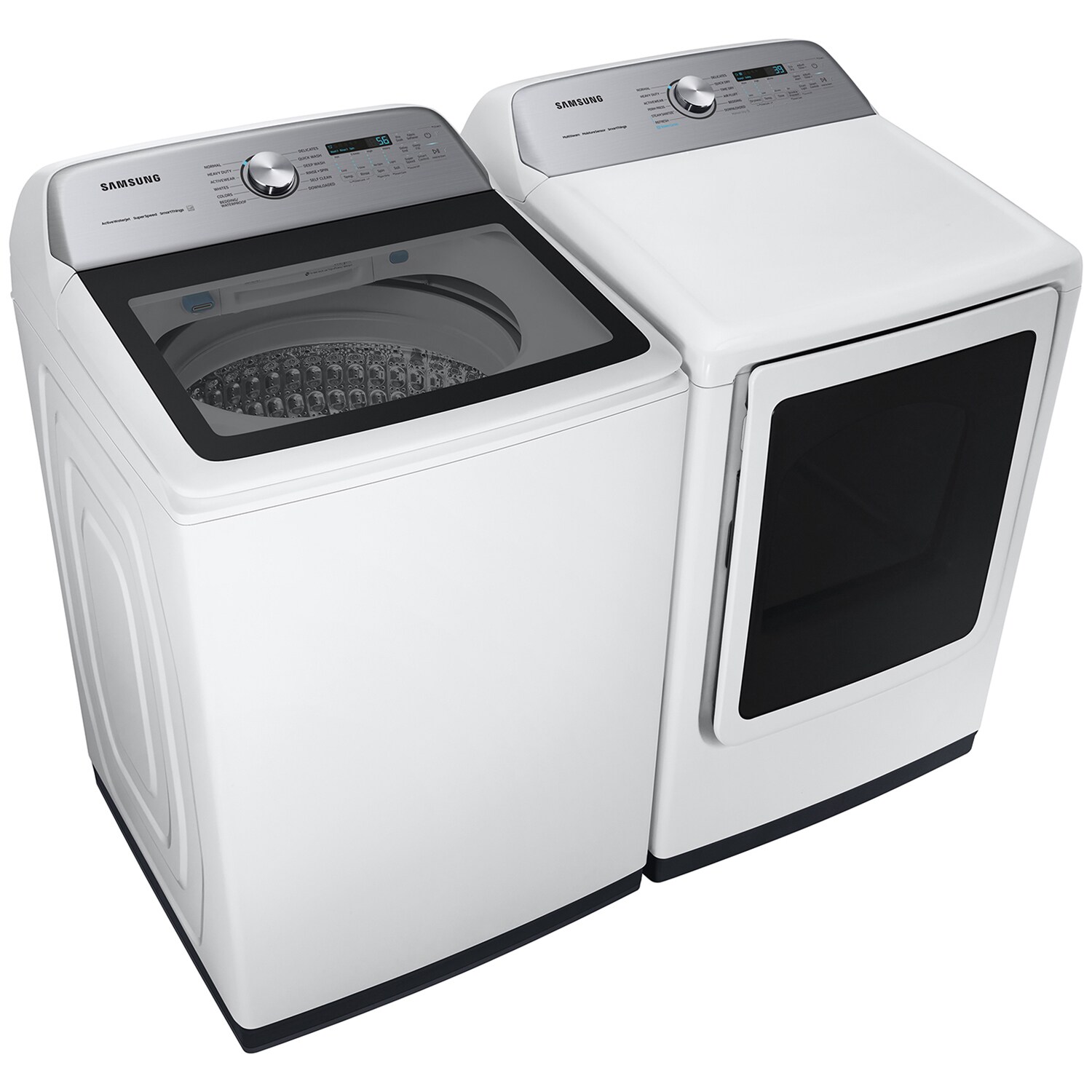 Samsung 27 in. 7.4 cu. ft. Smart Gas Dryer with Sensor Dry, Sanitize